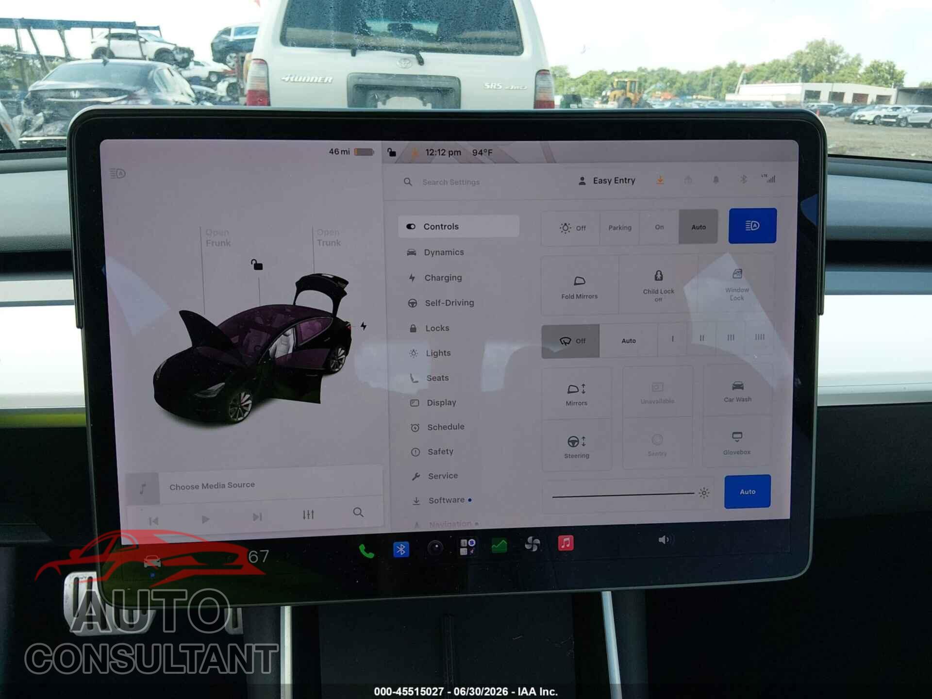TESLA MODEL 3 2019 - 5YJ3E1EB7KF393305
