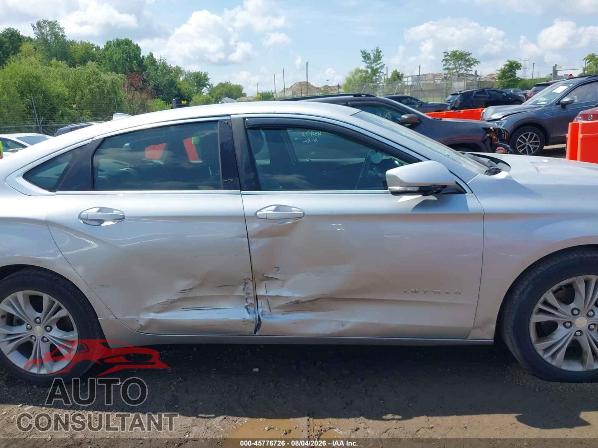 CHEVROLET IMPALA 2014 - 1G1125S35EU143473