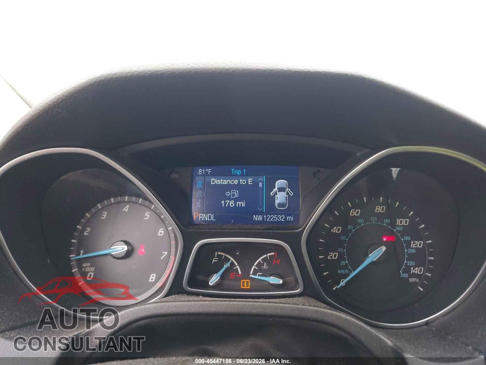 FORD FOCUS 2014 - 1FADP3E20EL152834