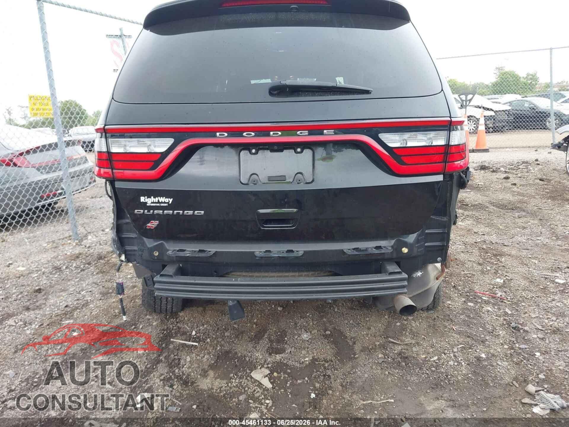 DODGE DURANGO 2021 - 1C4RDJAG9MC609475