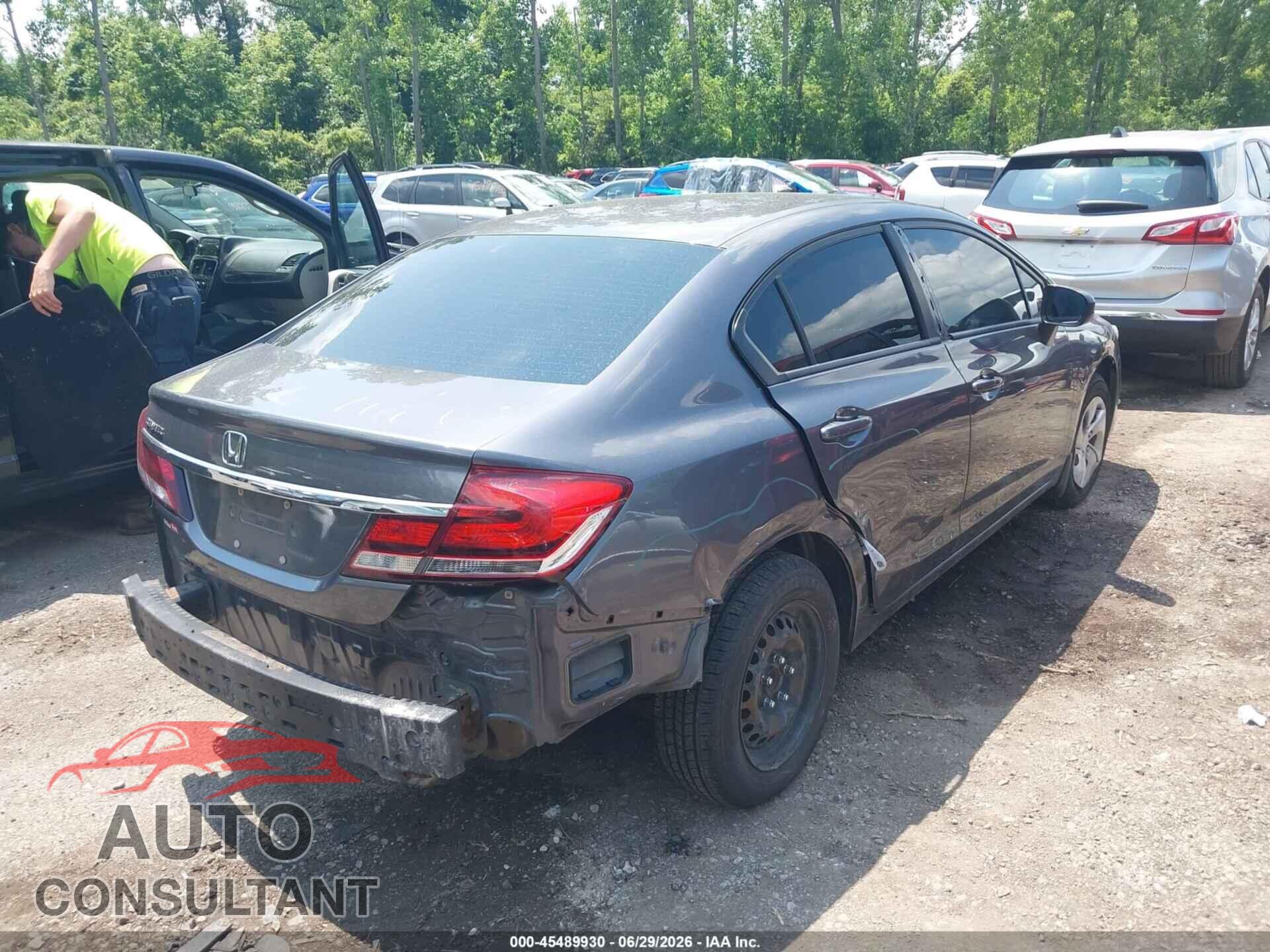 HONDA CIVIC 2014 - 19XFB2F59EE013248