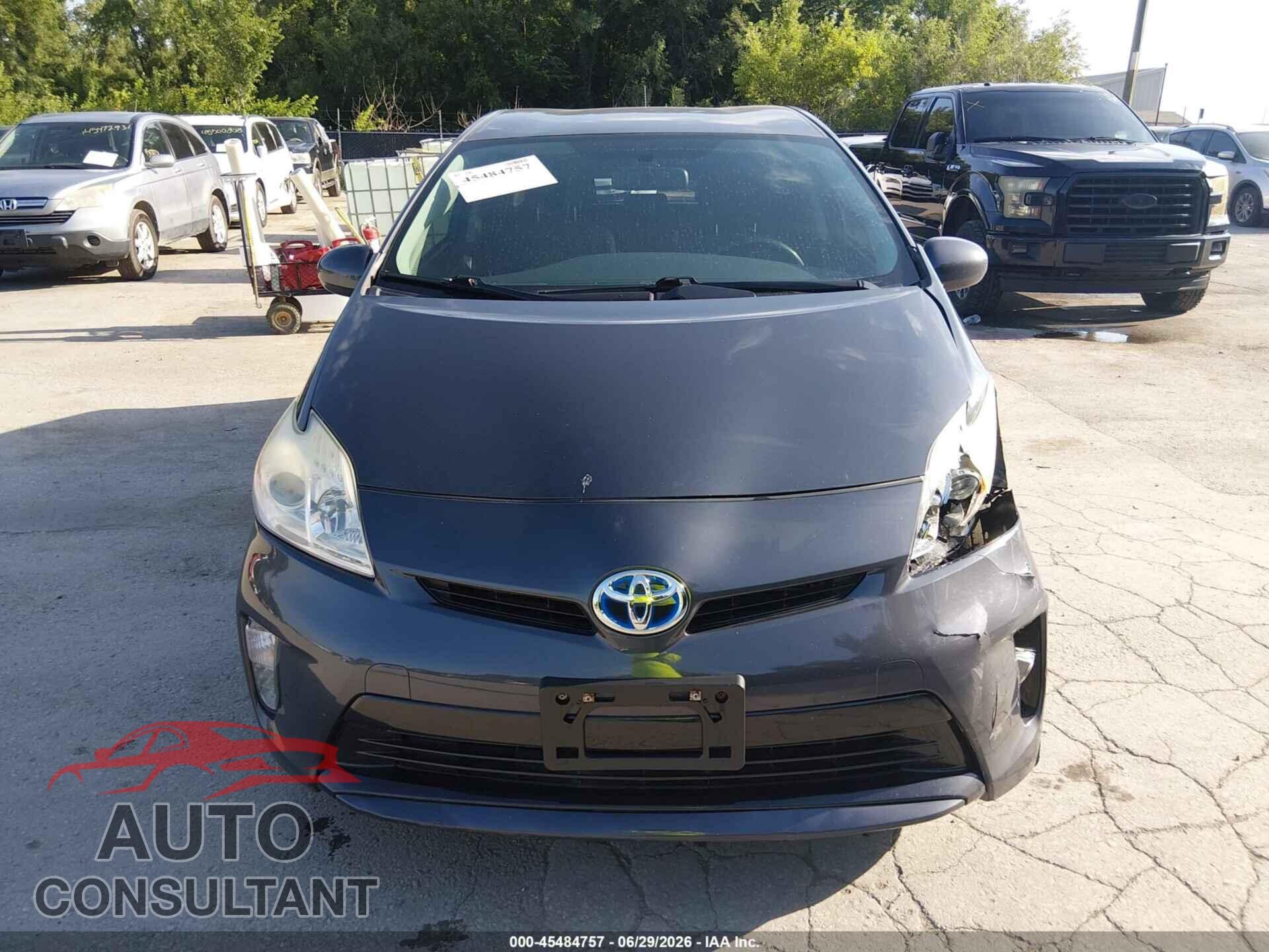 TOYOTA PRIUS 2014 - JTDKN3DU0E1754316