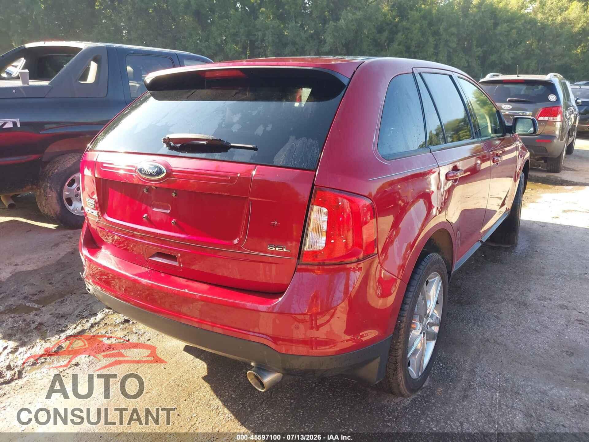 FORD EDGE 2013 - 2FMDK3JC0DBC02102
