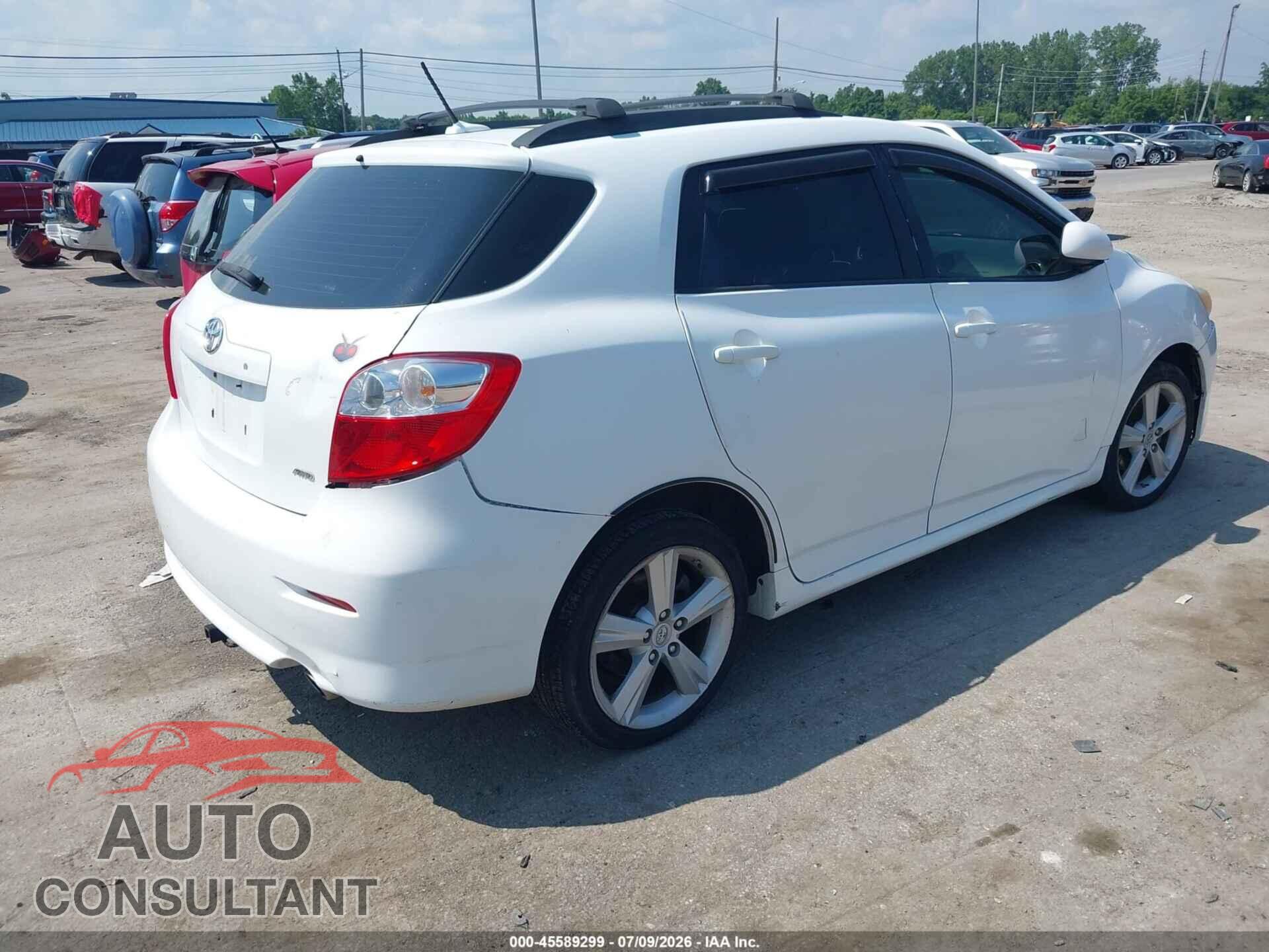 TOYOTA MATRIX 2010 - 2T1LE4EEXAC016255