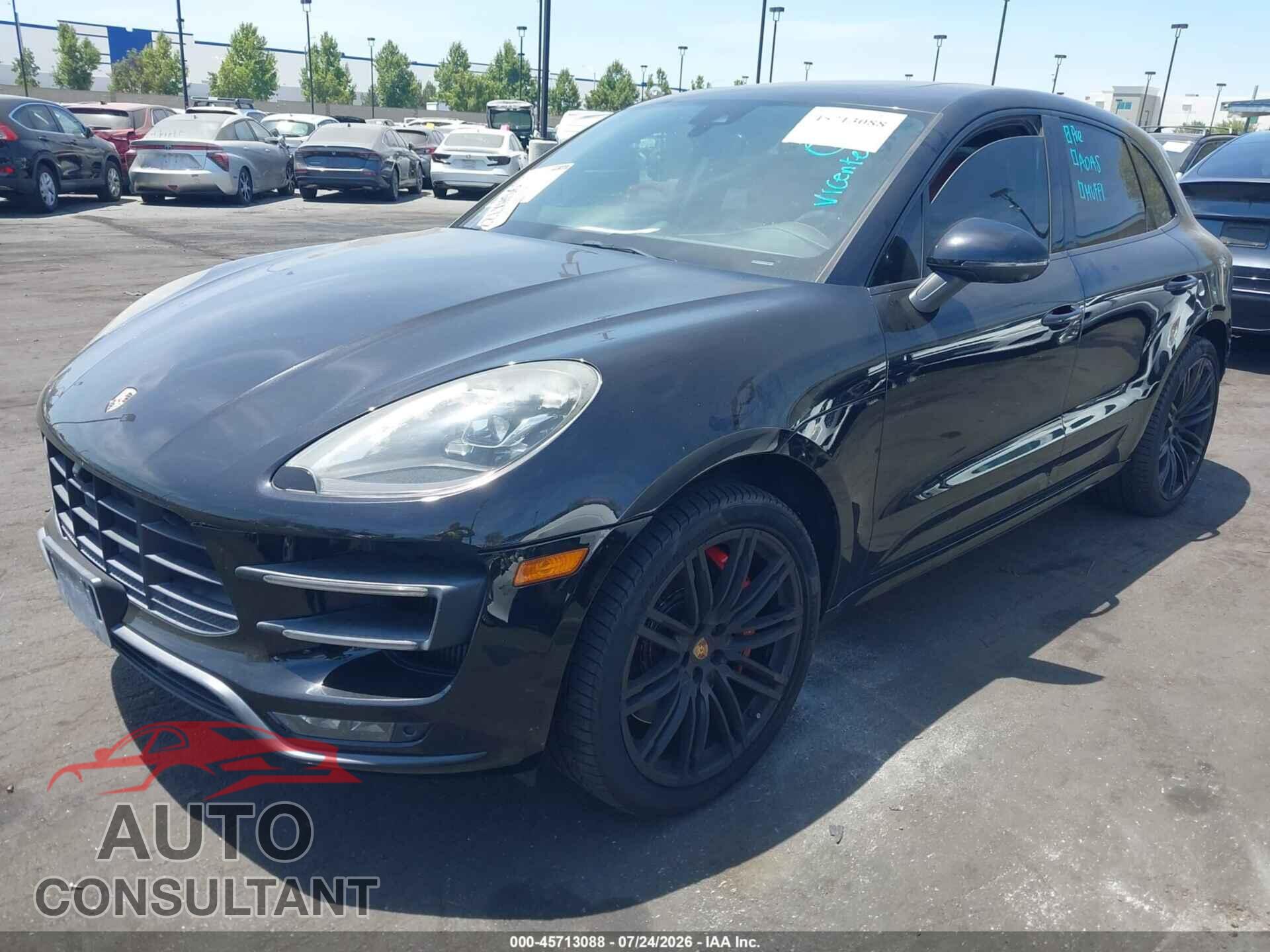 PORSCHE MACAN 2017 - WP1AF2A57HLB62063