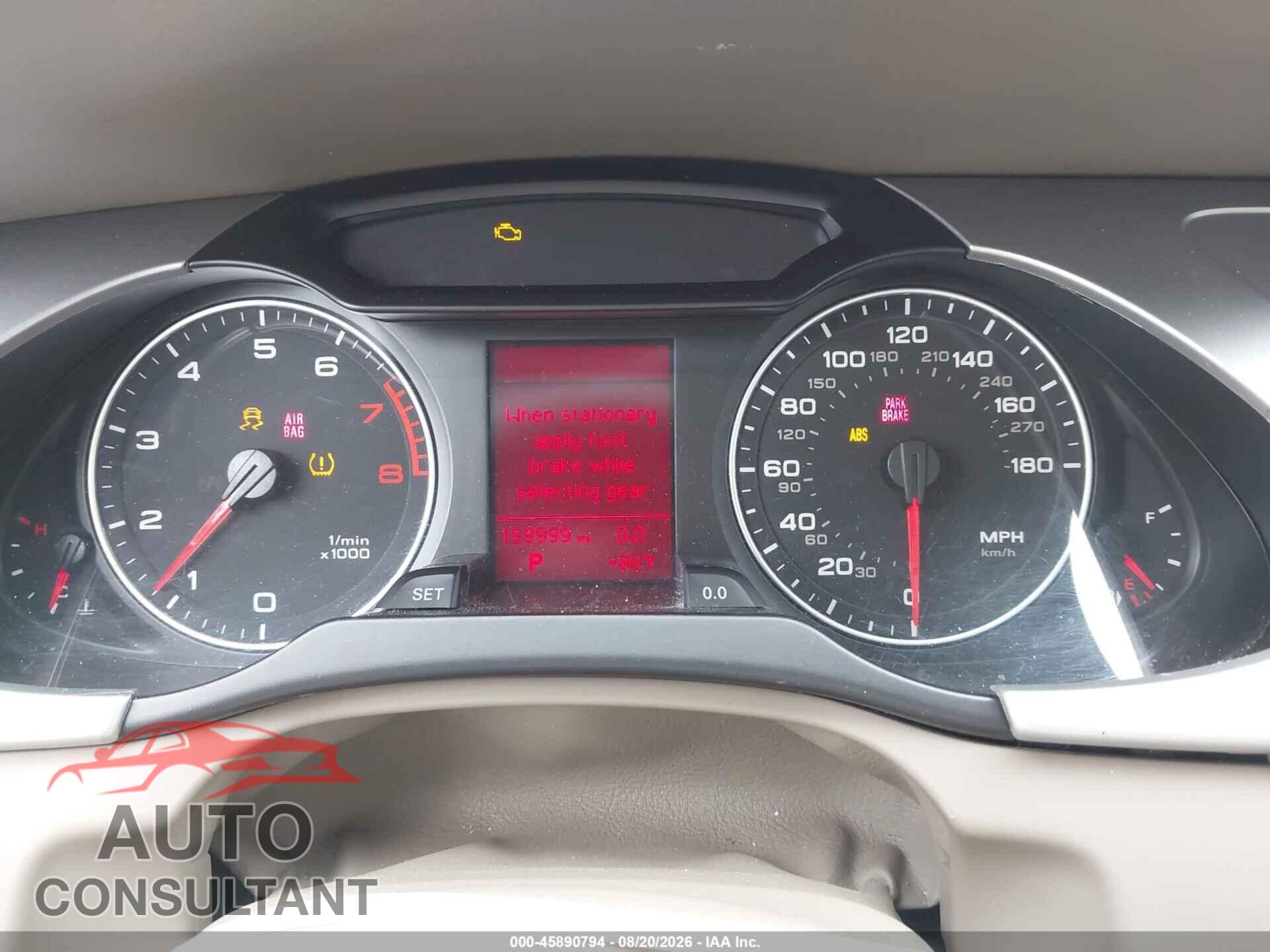 AUDI A4 2012 - WAUBFAFL0CN013897