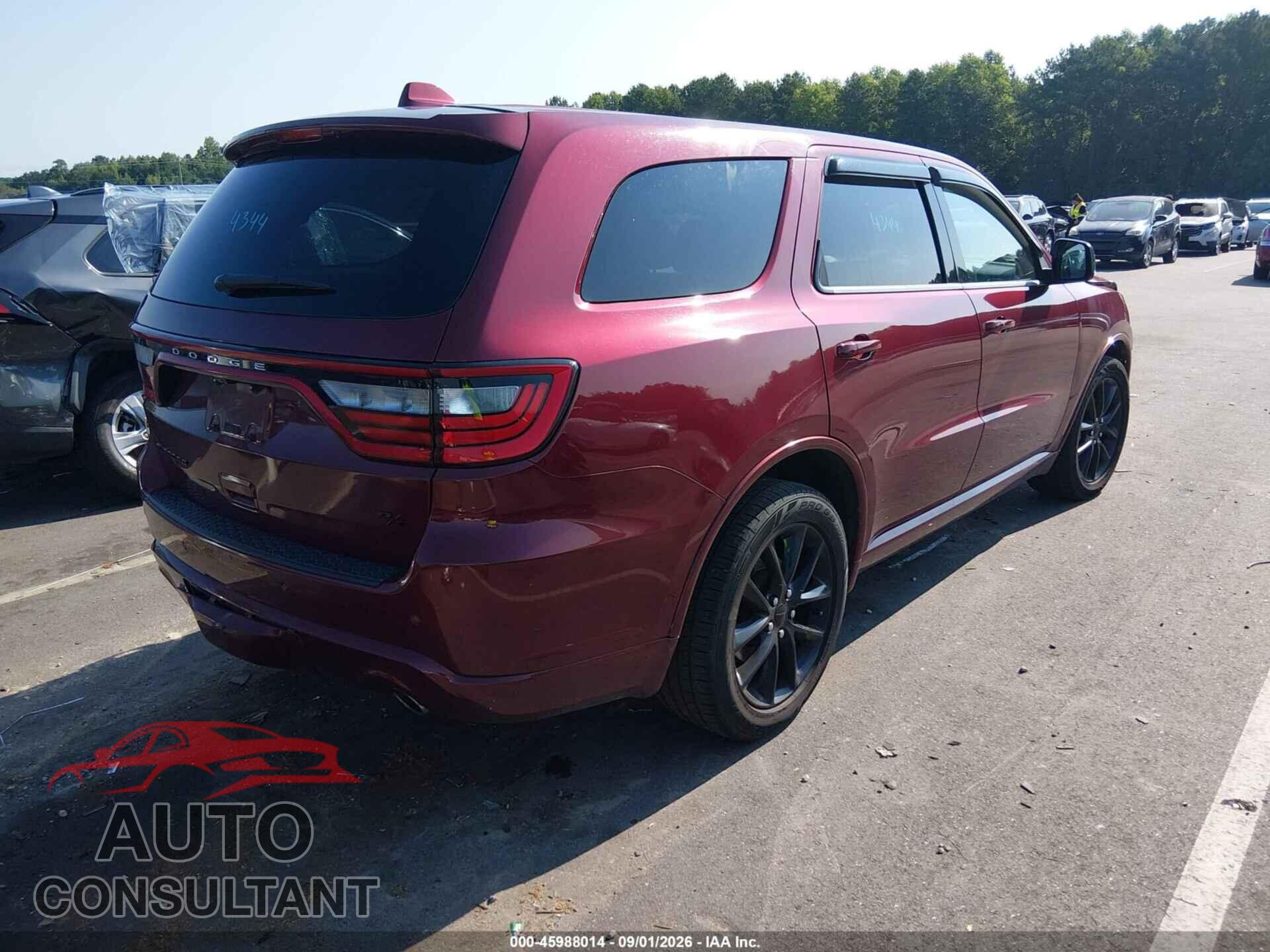 DODGE DURANGO 2018 - 1C4SDHCT1JC226565