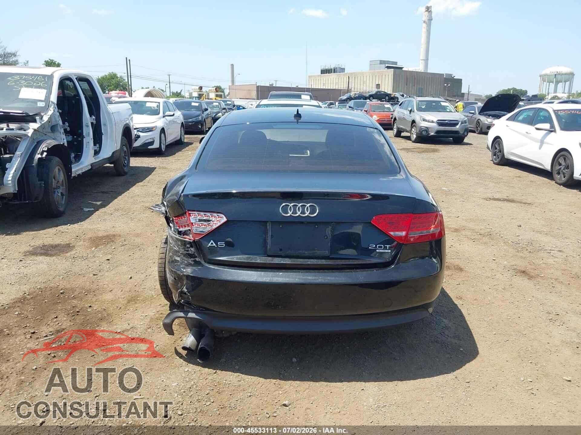 AUDI A5 2012 - WAULFAFR2CA042575