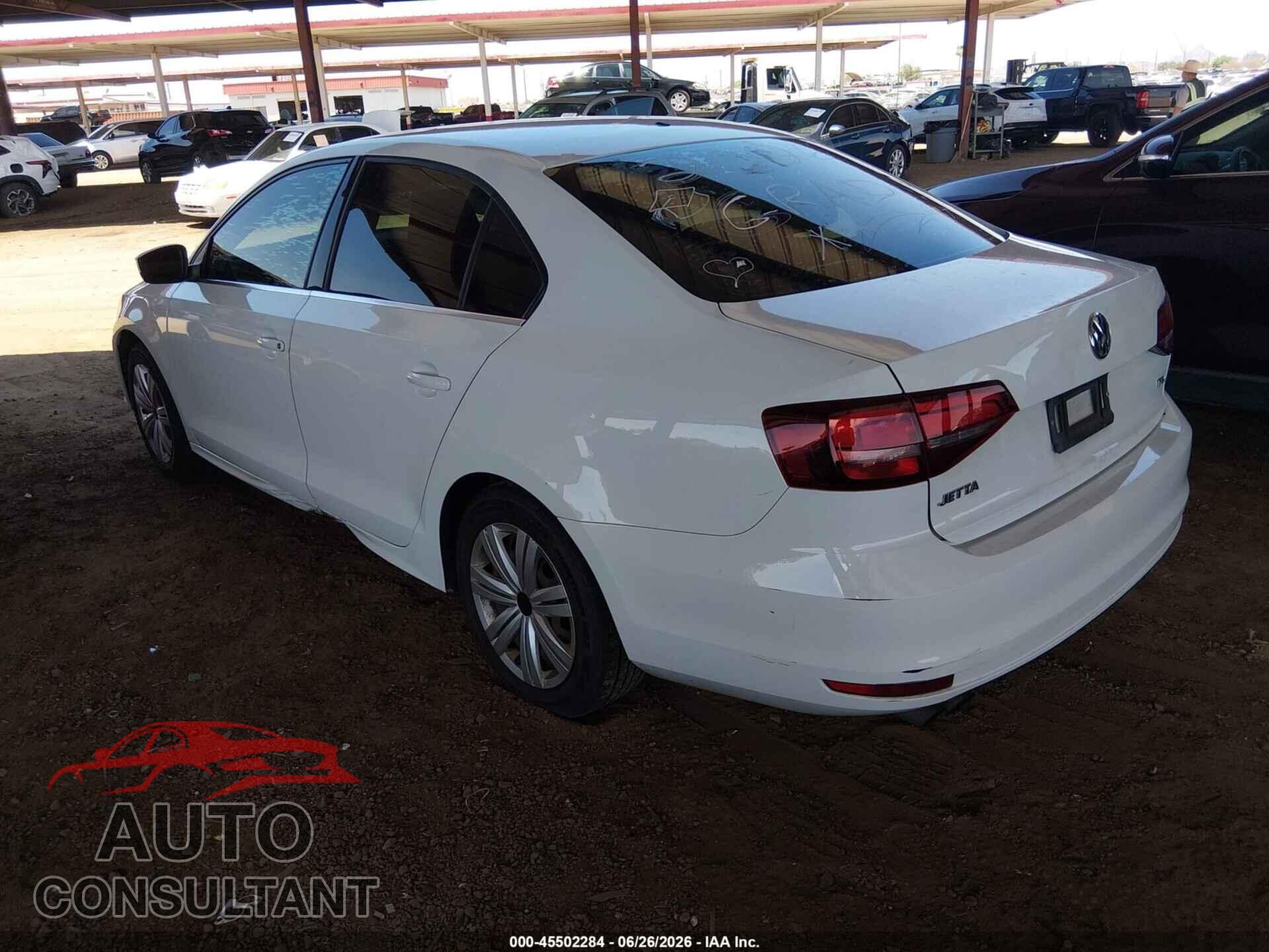 VOLKSWAGEN JETTA 2017 - 3VW2B7AJ9HM399869