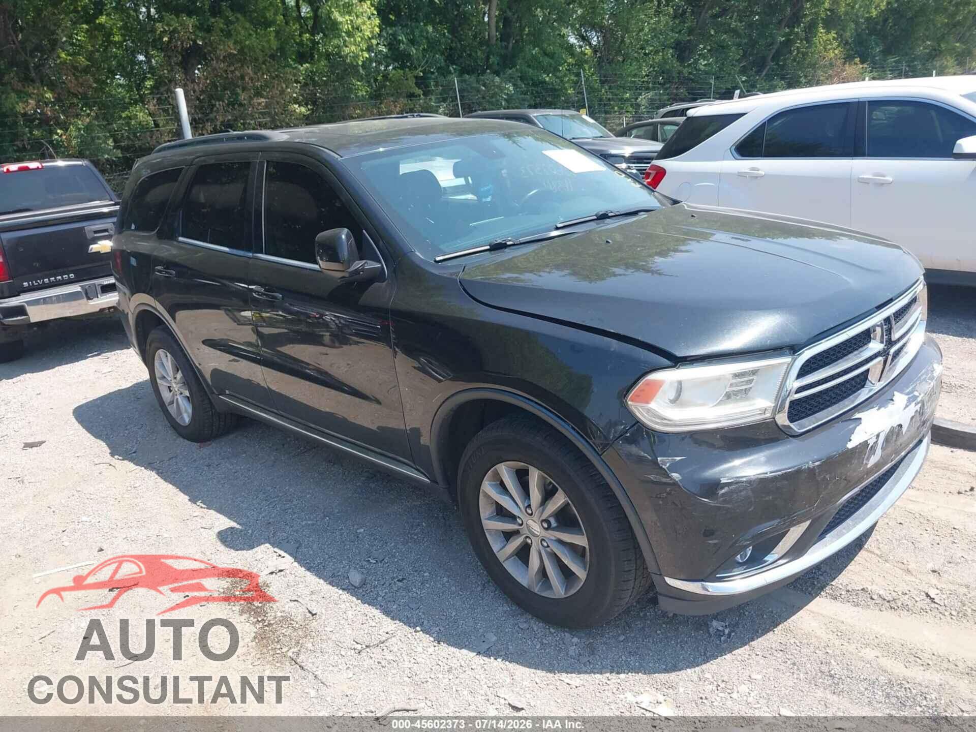 DODGE DURANGO 2015 - 1C4RDJAG3FC245511