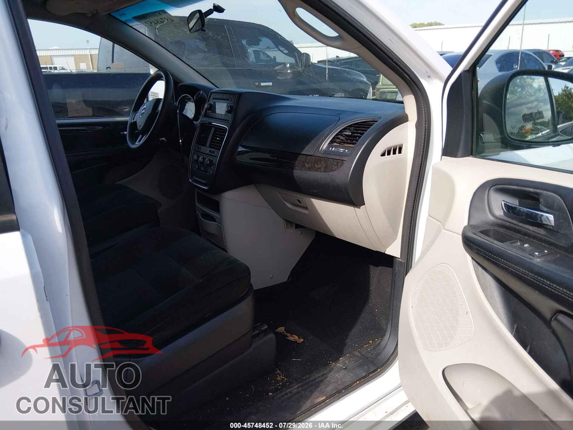 DODGE GRAND CARAVAN 2016 - 2C4RDGBG3GR130384