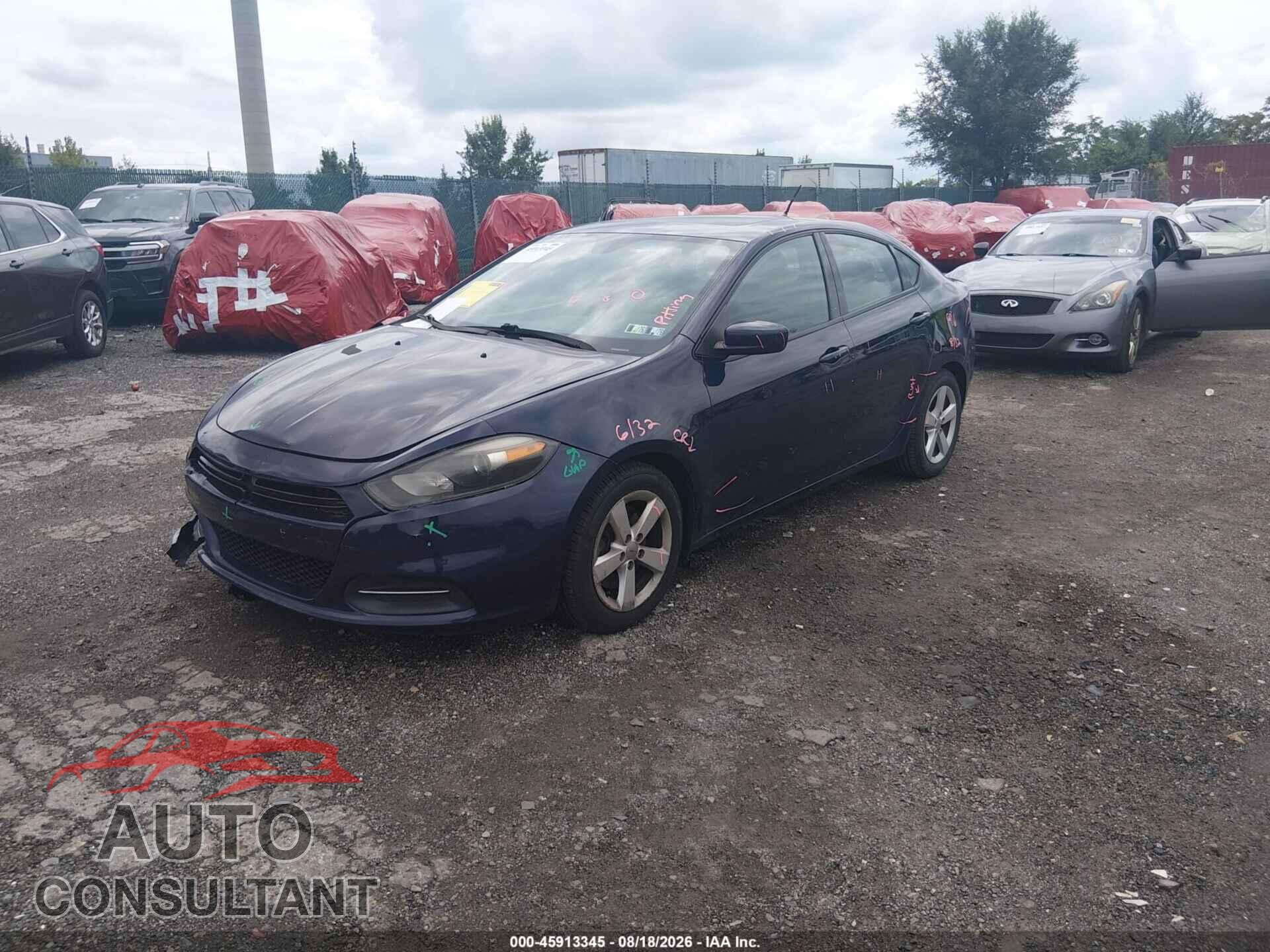 DODGE DART 2015 - 1C3CDFBB2FD404894