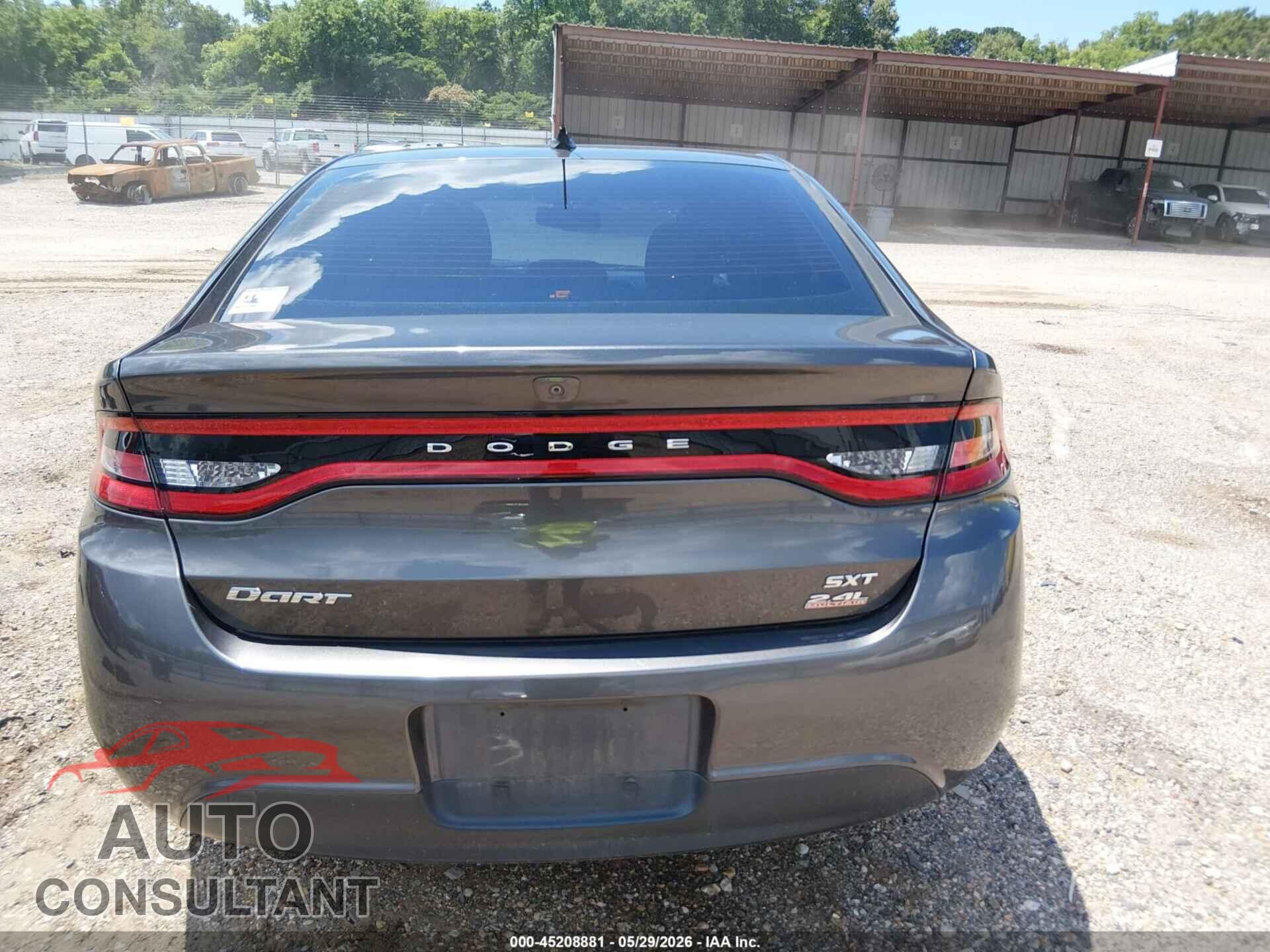 DODGE DART 2014 - 1C3CDFBB5ED867305