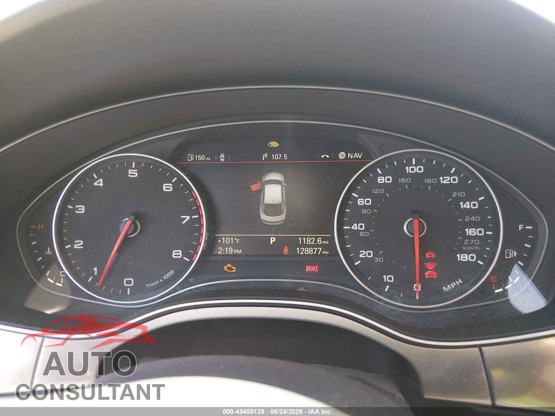 AUDI A7 2012 - WAU3GAFC8CN162771
