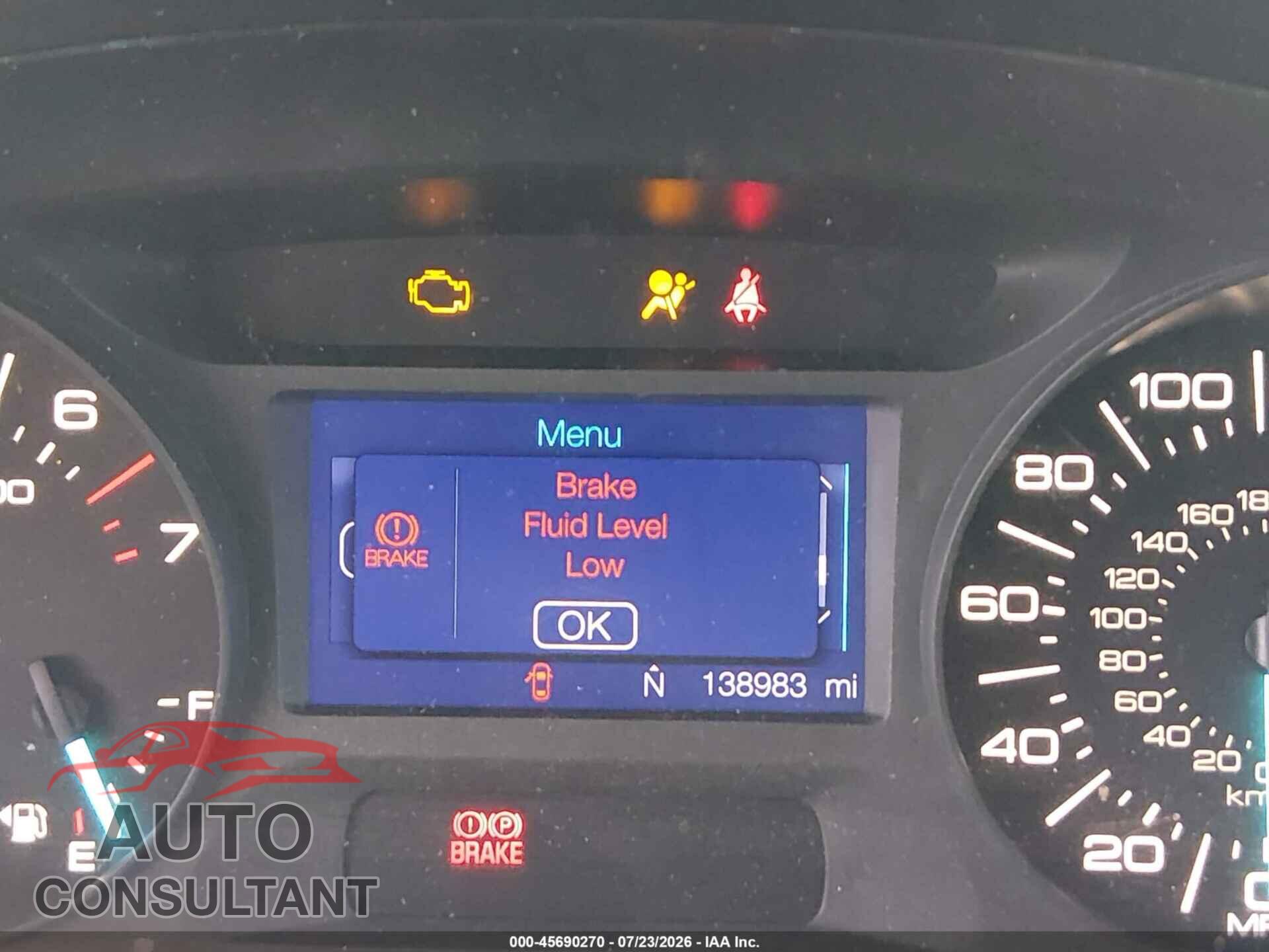 FORD EDGE 2013 - 2FMDK3GCXDBA68397