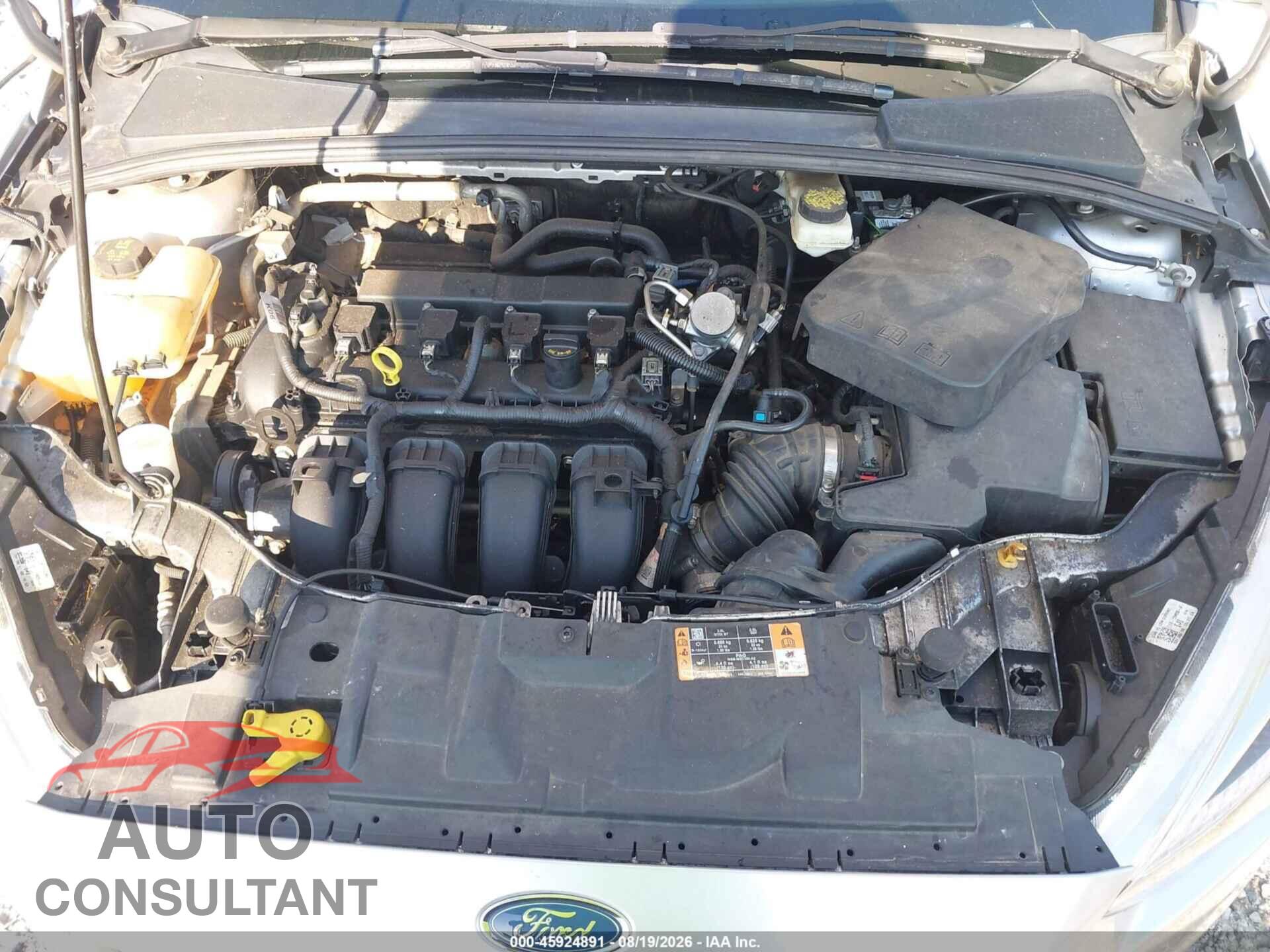 FORD FOCUS 2017 - 1FADP3F24HL338900