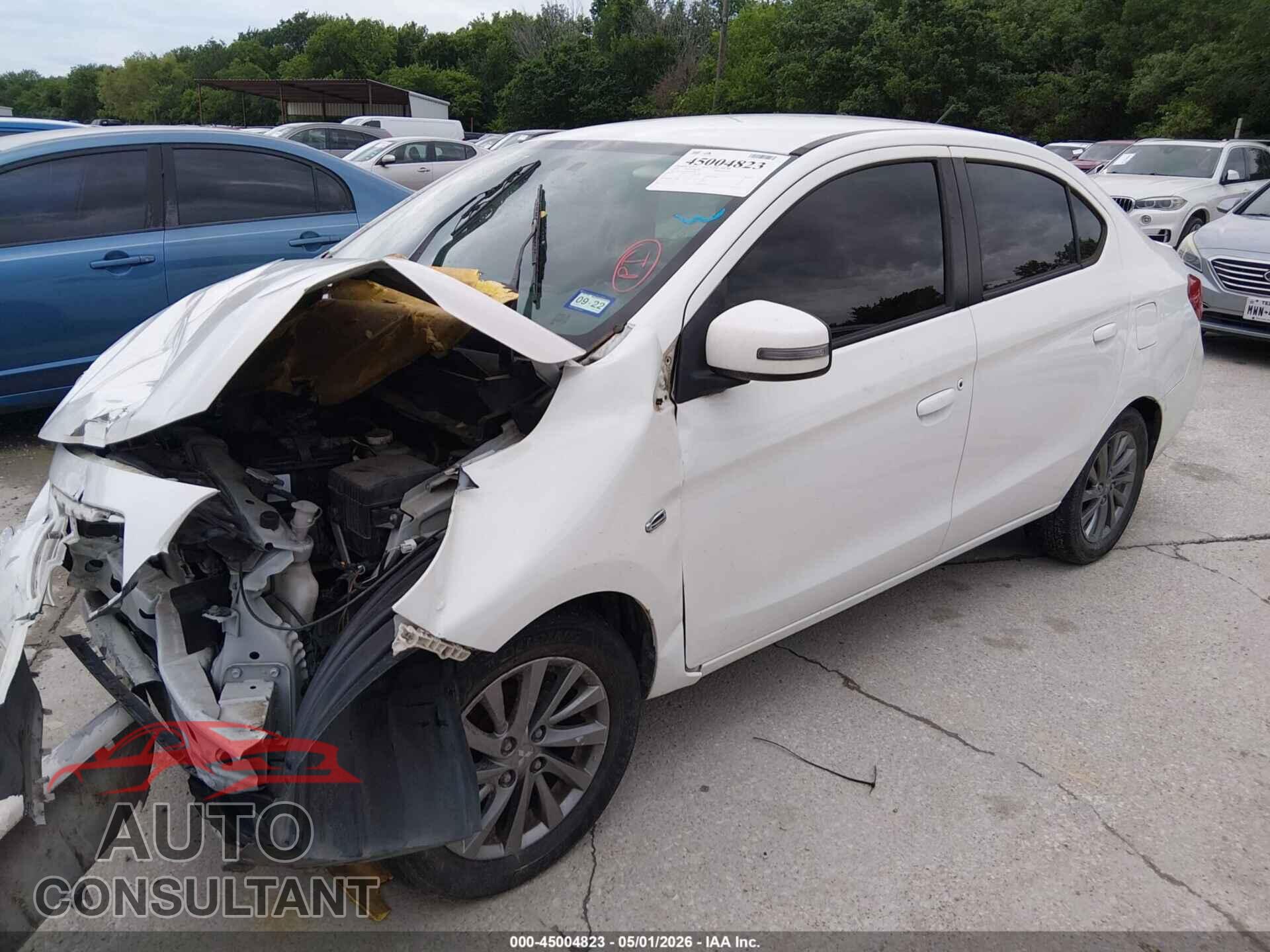 MITSUBISHI MIRAGE G4 2017 - ML32F4FJ3HHF16998