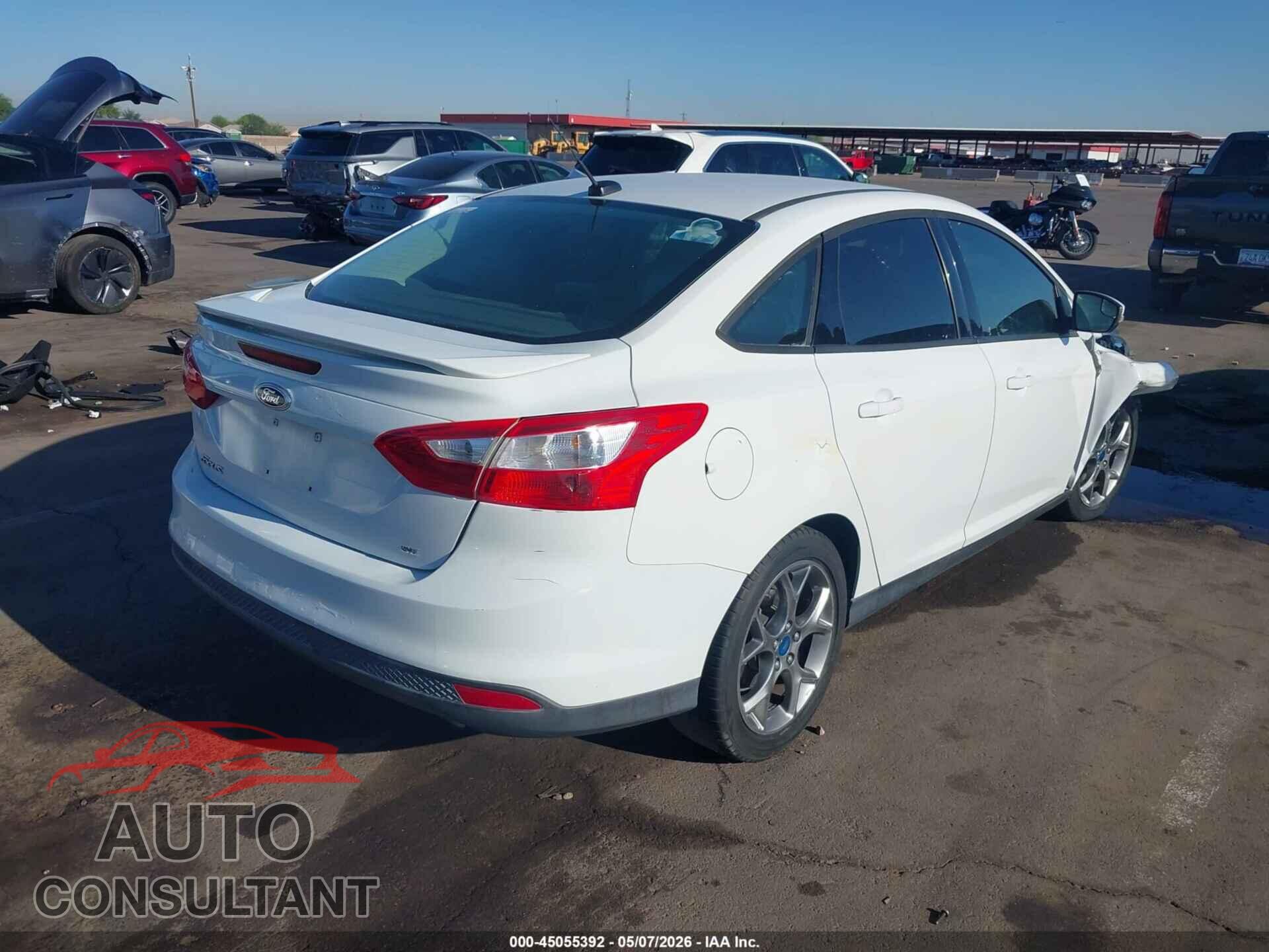 FORD FOCUS 2013 - 1FADP3F23DL292020