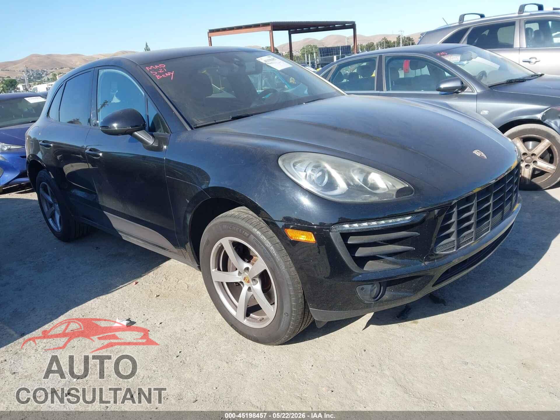 PORSCHE MACAN 2017 - WP1AA2A51HLB03444
