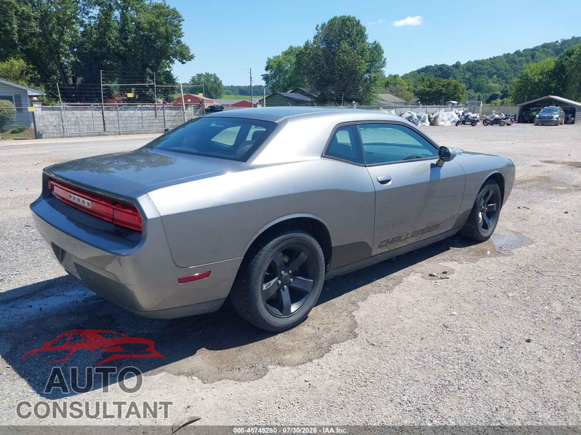DODGE CHALLENGER 2012 - 2C3CDYAG8CH258007