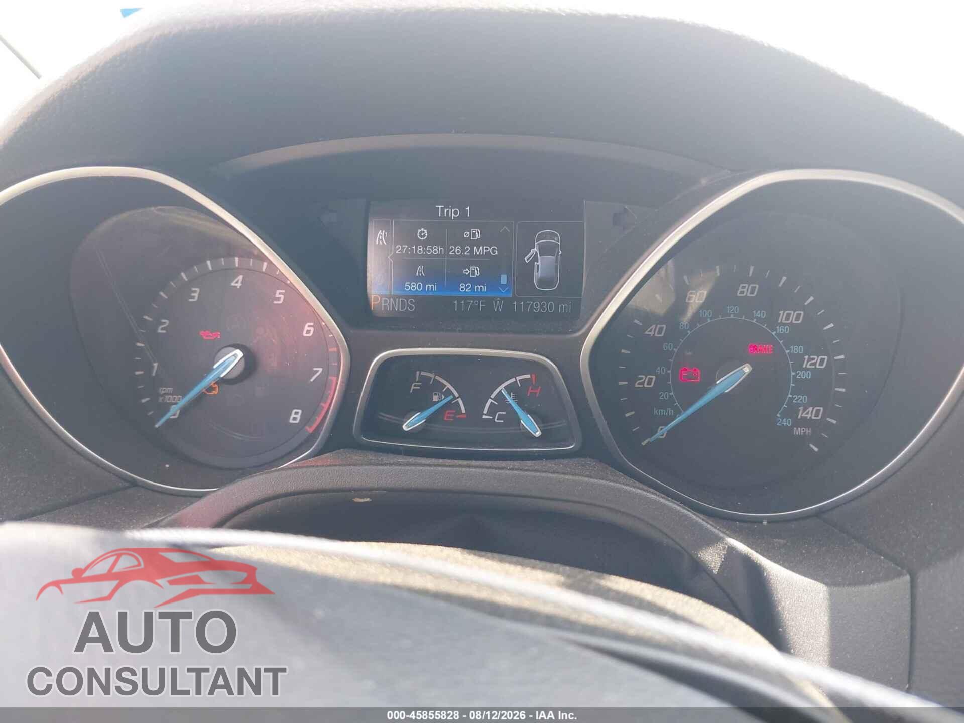 FORD FOCUS 2013 - 1FADP3F23DL378976