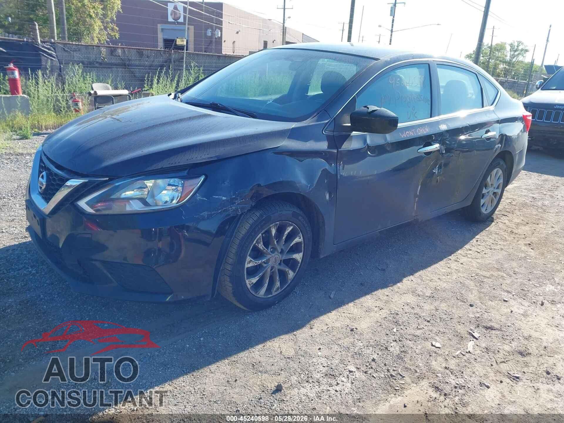 NISSAN SENTRA 2019 - 3N1AB7AP3KL625066