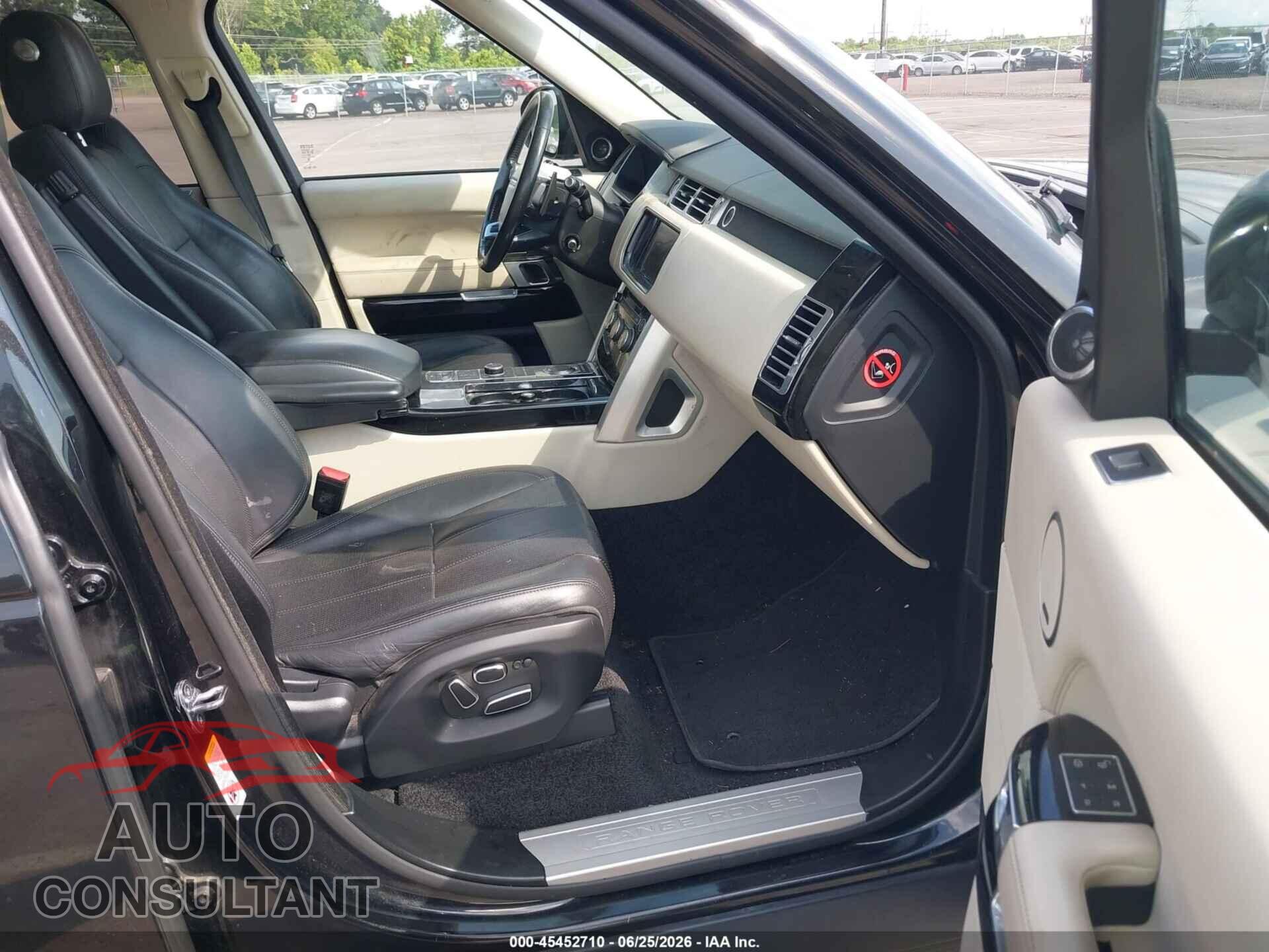 LAND ROVER RANGE ROVER 2013 - SALGS2DF4DA104017
