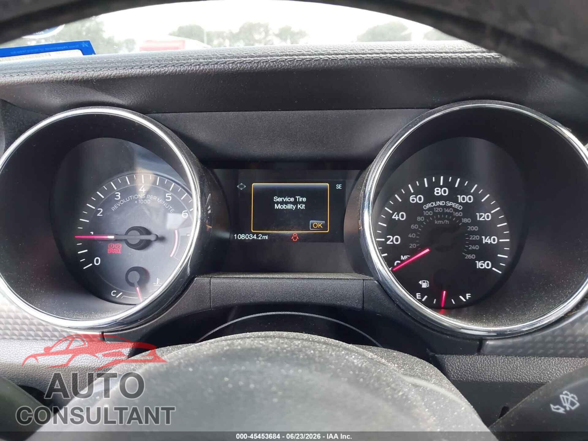 FORD MUSTANG 2015 - 1FA6P8CF9F5338132