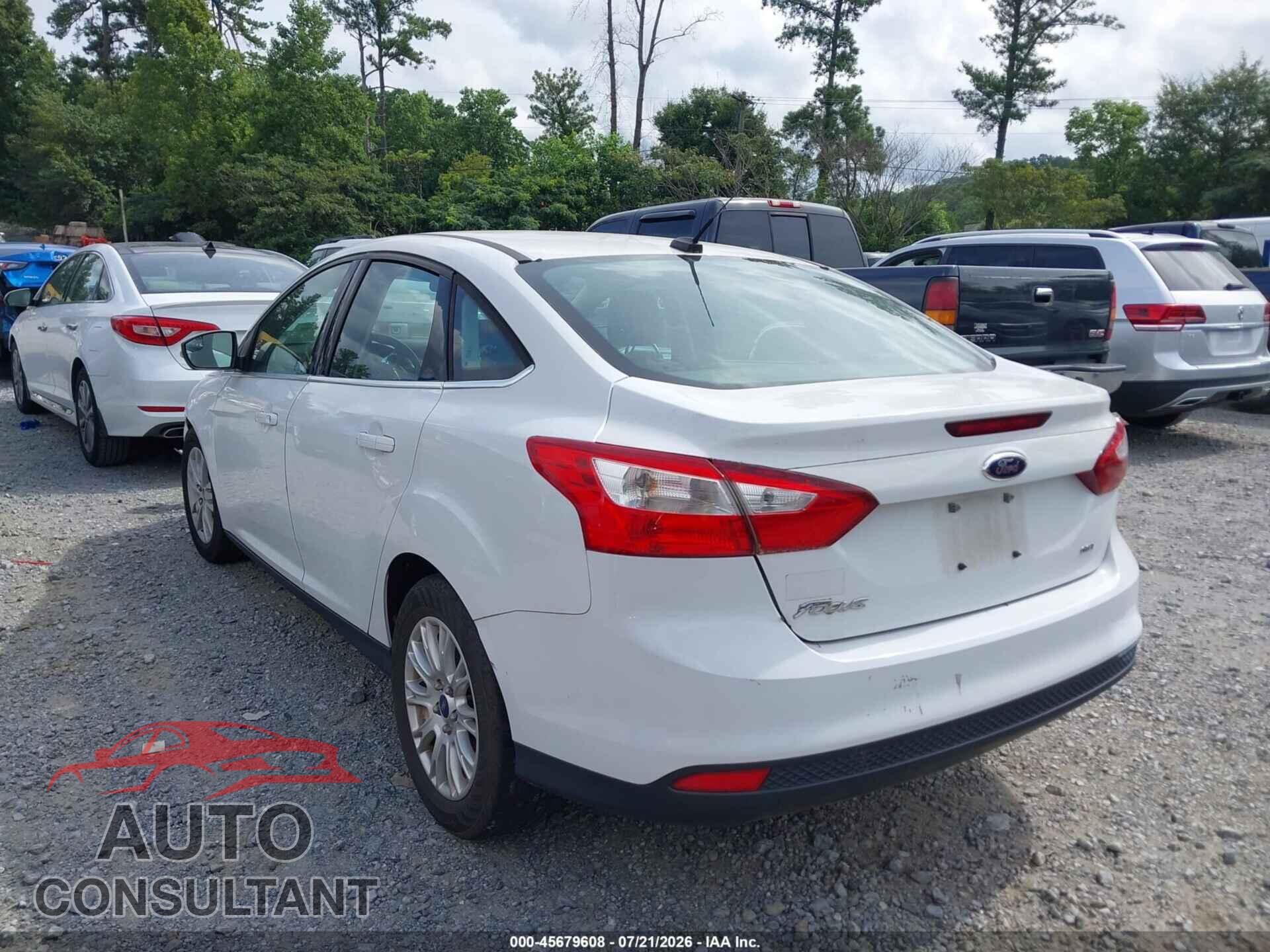 FORD FOCUS 2012 - 1FAHP3H2XCL357748