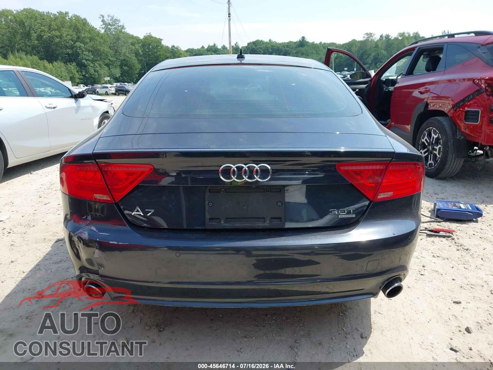 AUDI A7 2012 - WAUYGAFC1CN149205