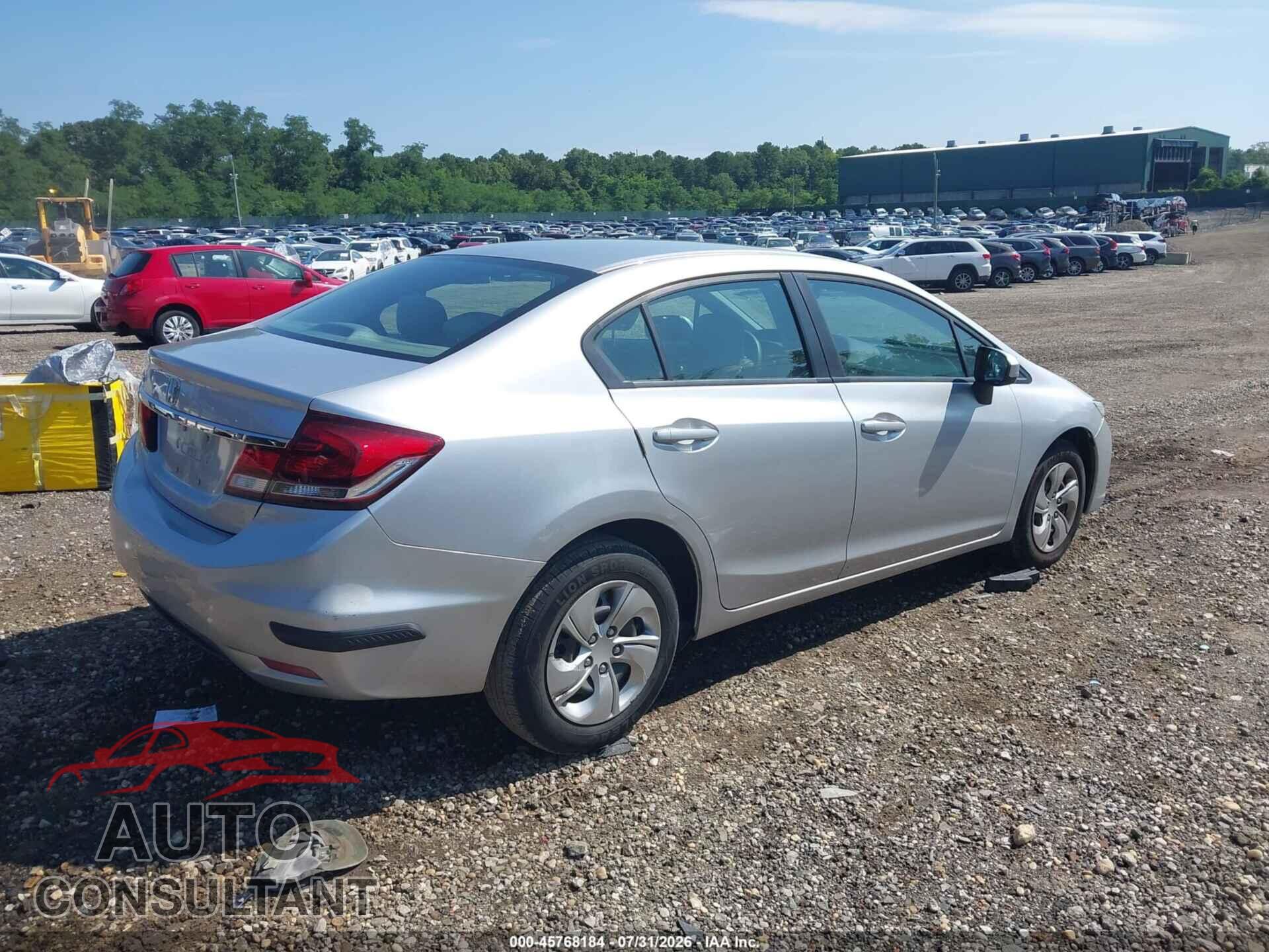 HONDA CIVIC 2015 - 19XFB2F52FE099827