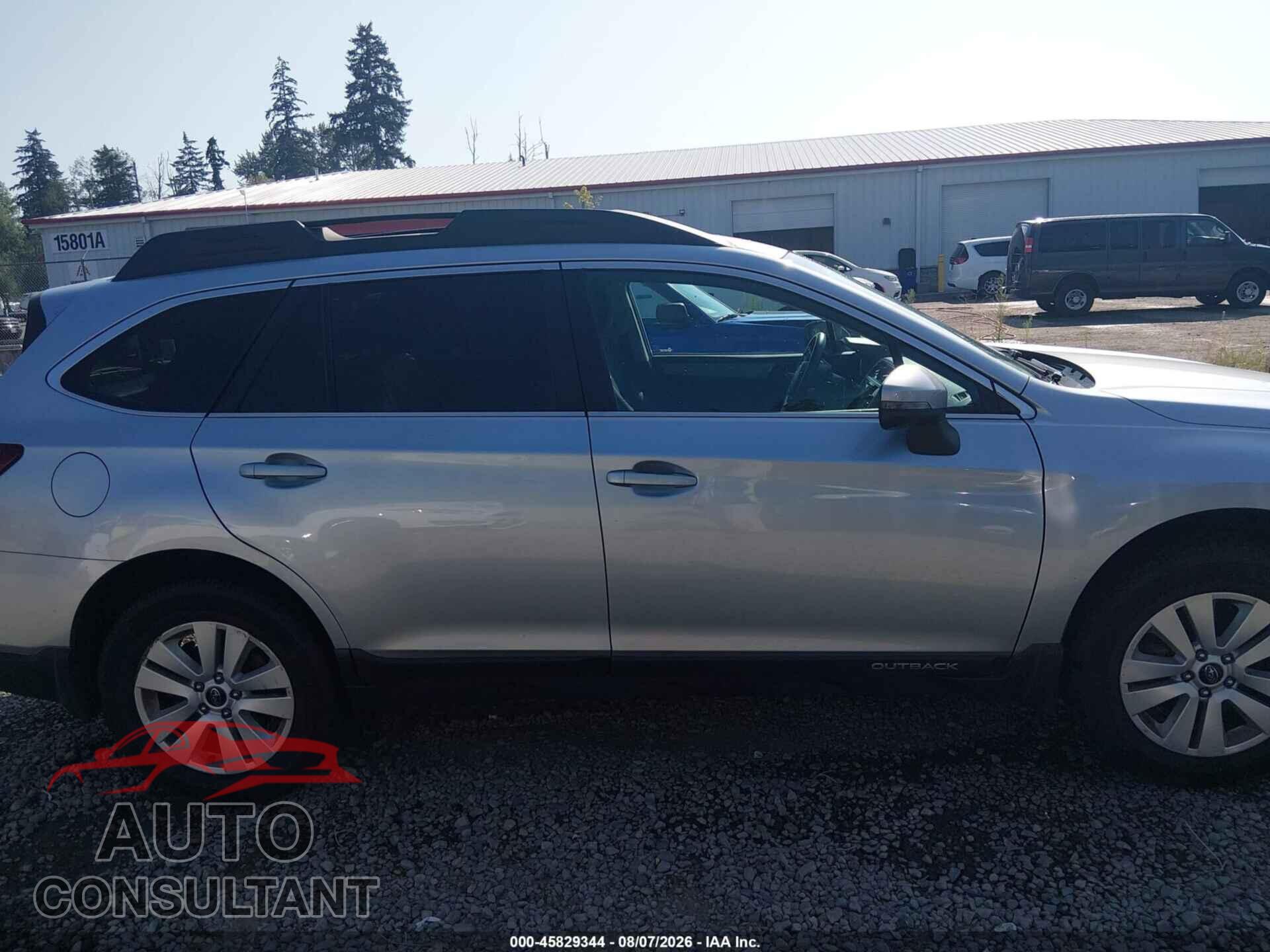 SUBARU OUTBACK 2018 - 4S4BSAFC0J3292478