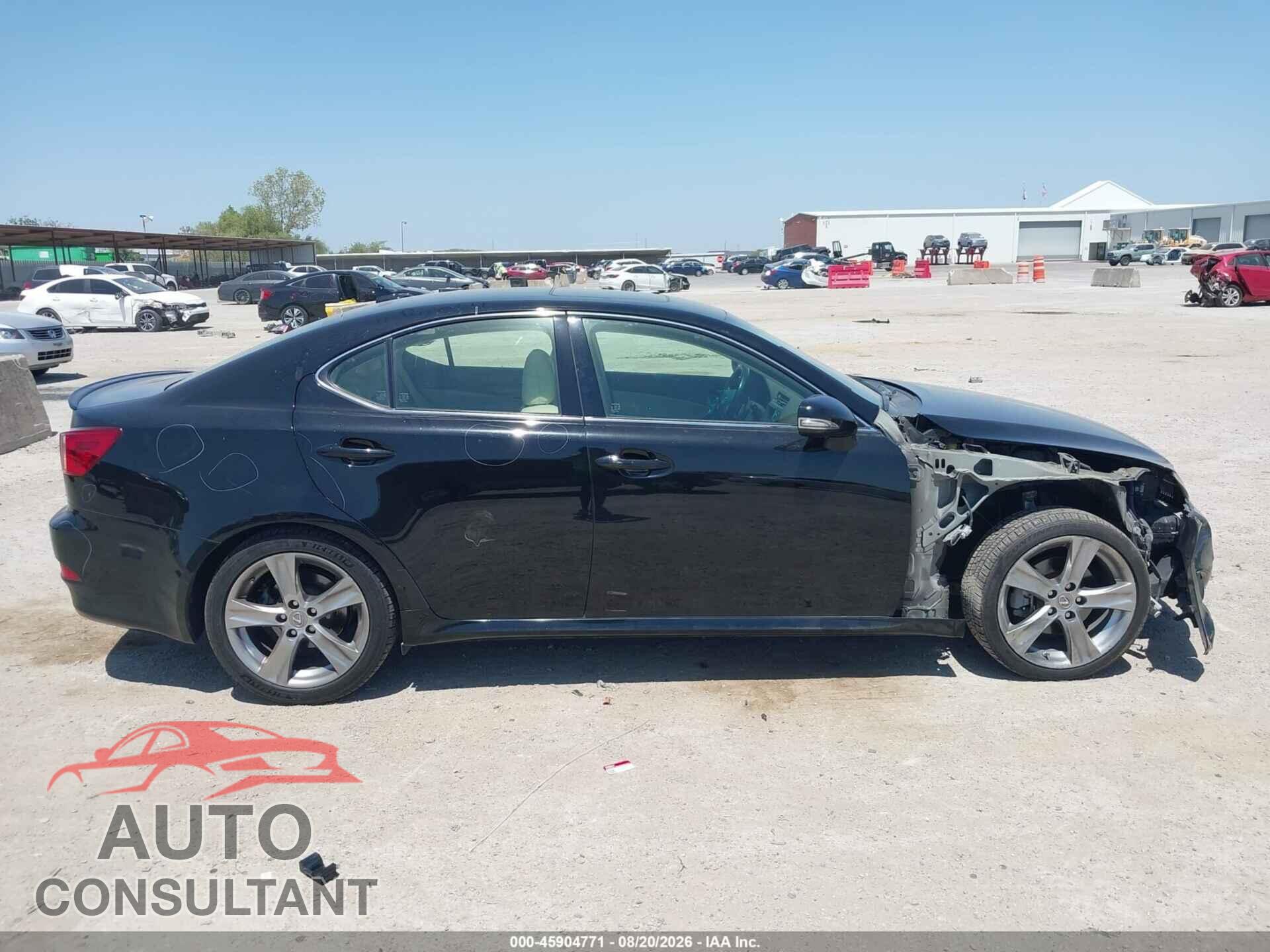 LEXUS IS 250 2012 - JTHBF5C21C5178071