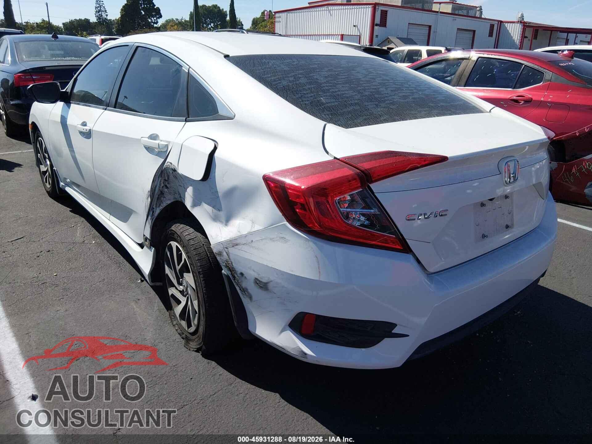 HONDA CIVIC 2016 - 2HGFC2F75GH577552