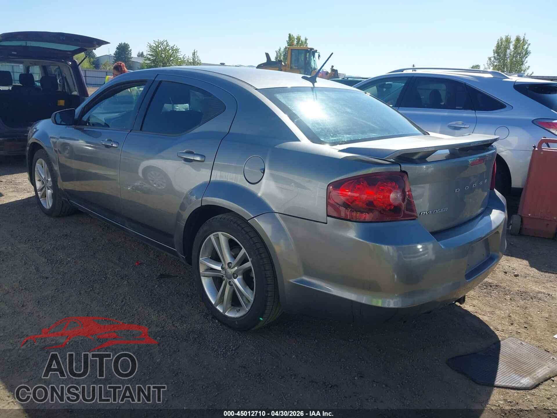 DODGE AVENGER 2013 - 1C3CDZAG5DN677513