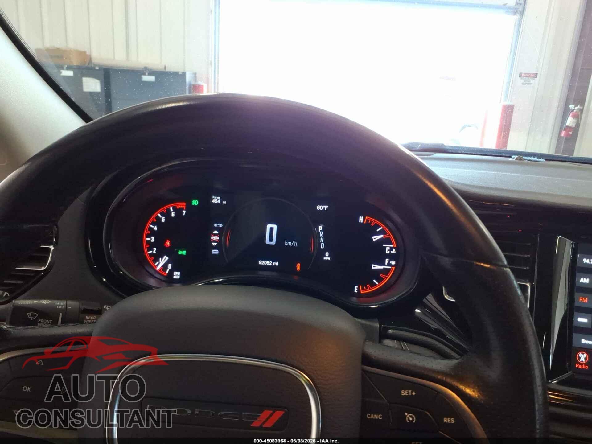 DODGE DURANGO 2021 - 1C4RDJAG1MC544427