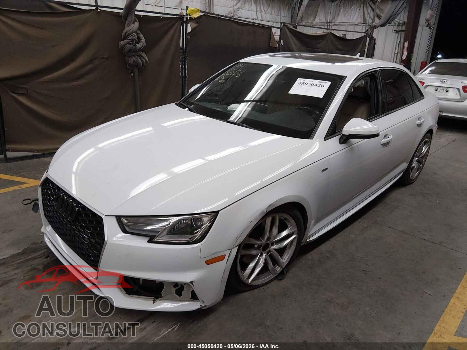 AUDI A4 2017 - WAUKMAF41HN058952