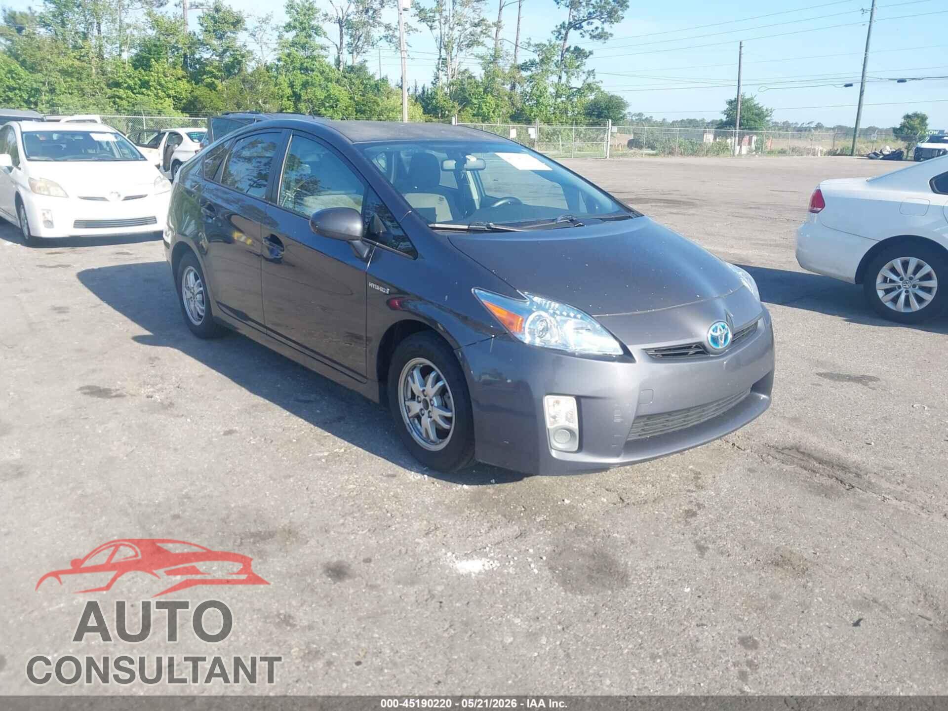 TOYOTA PRIUS 2010 - JTDKN3DU9A1089510