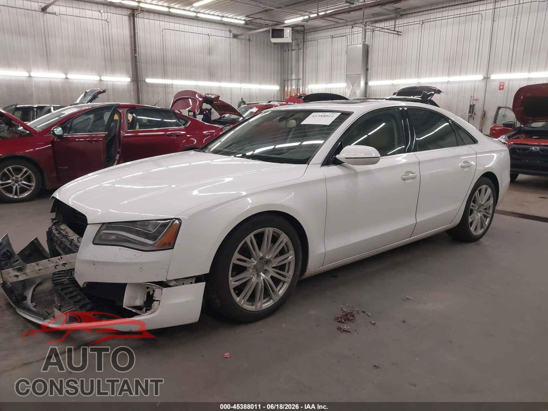 AUDI A8 2013 - WAUAGAFD1DN006430