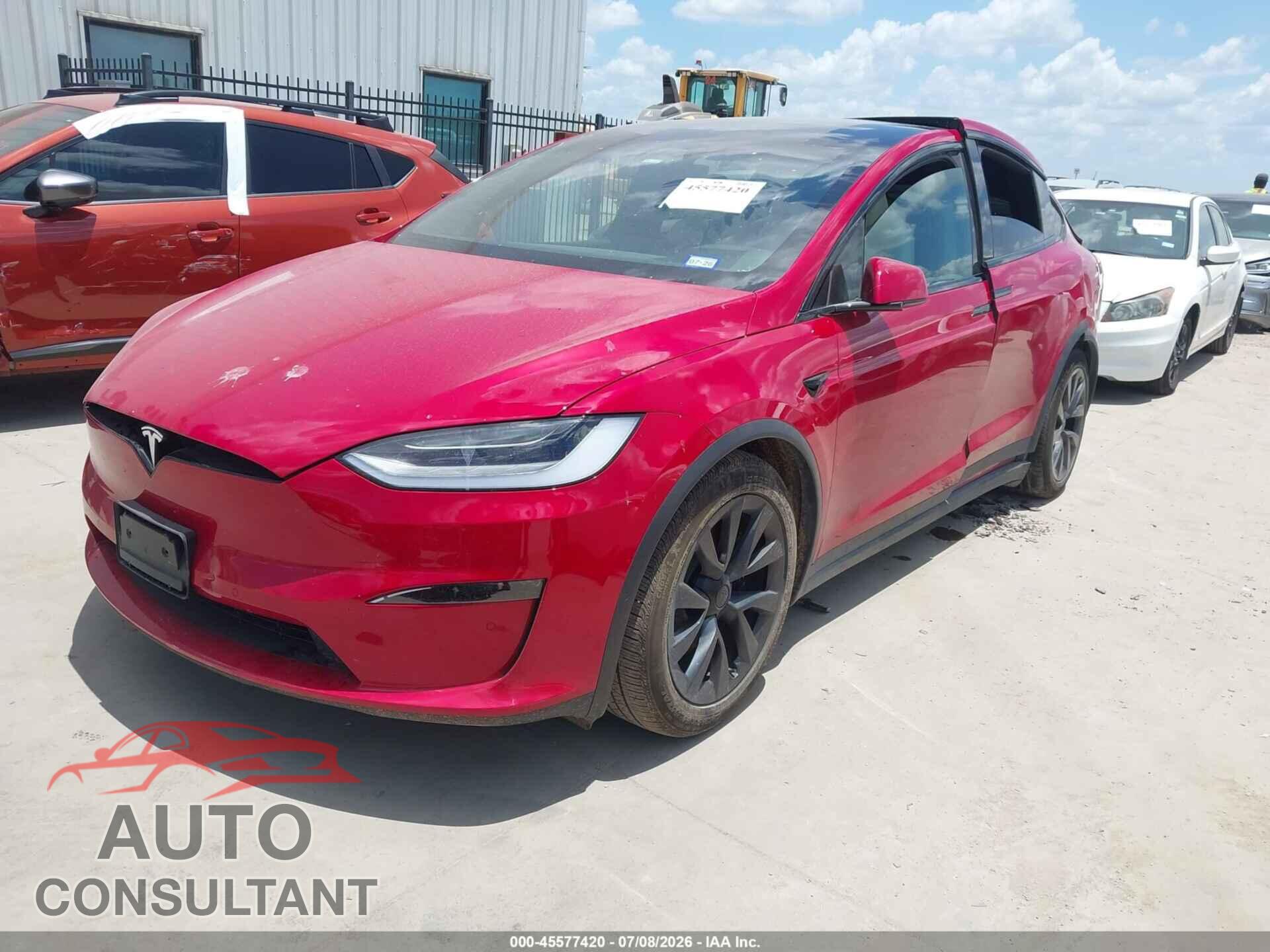 TESLA MODEL X 2022 - 7SAXCAE55NF362577
