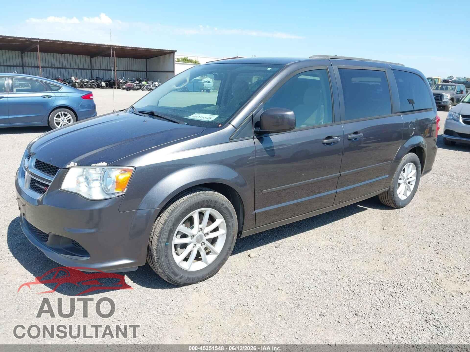 DODGE GRAND CARAVAN 2016 - 2C4RDGCG0GR347258