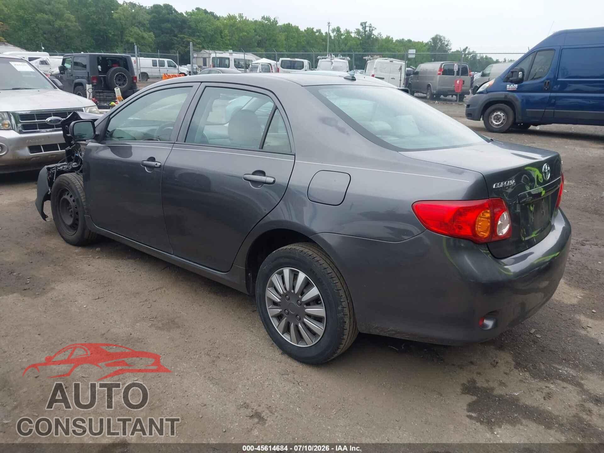 TOYOTA COROLLA 2009 - JTDBL40E099018221