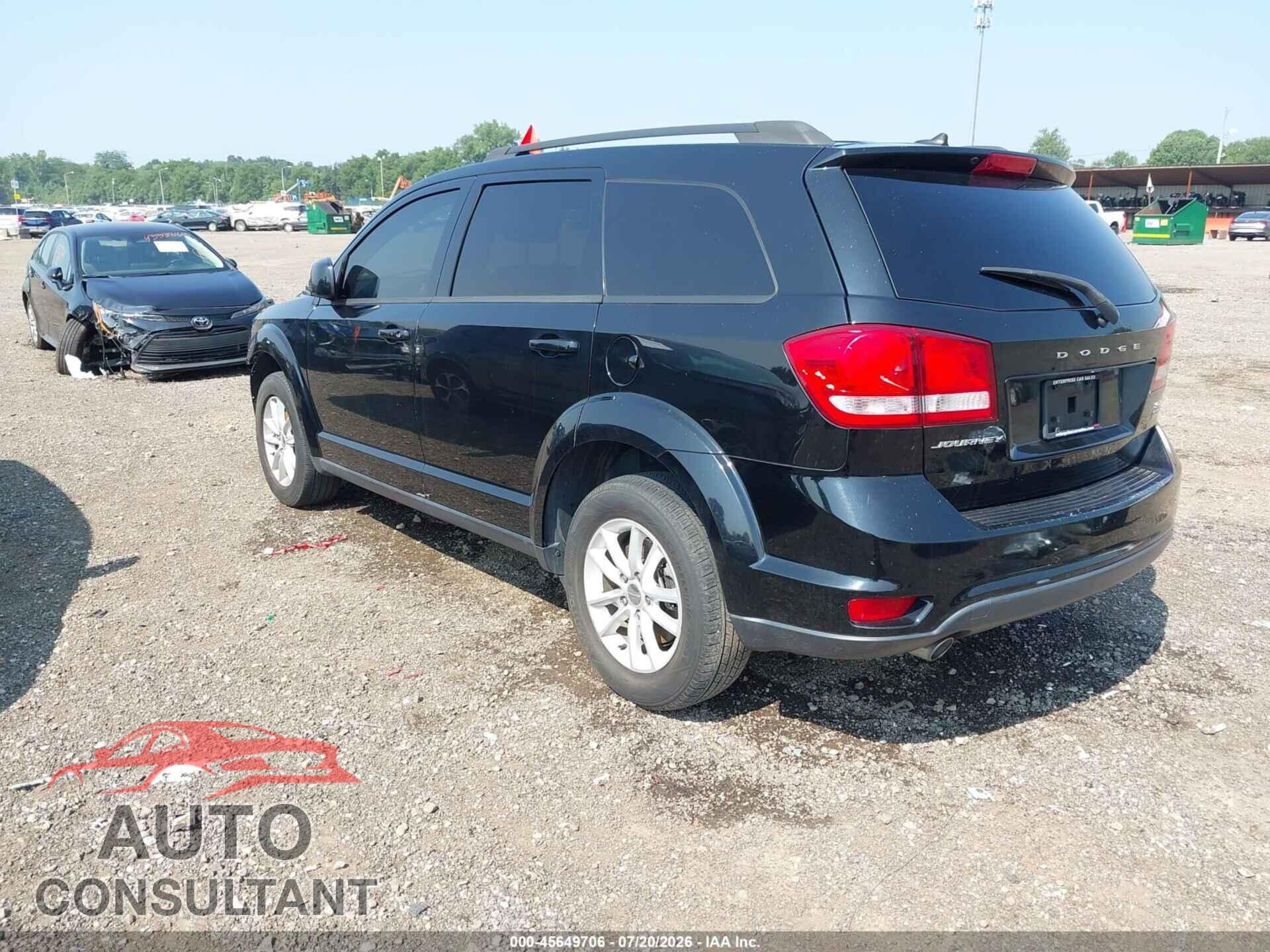 DODGE JOURNEY 2016 - 3C4PDCBG9GT198623