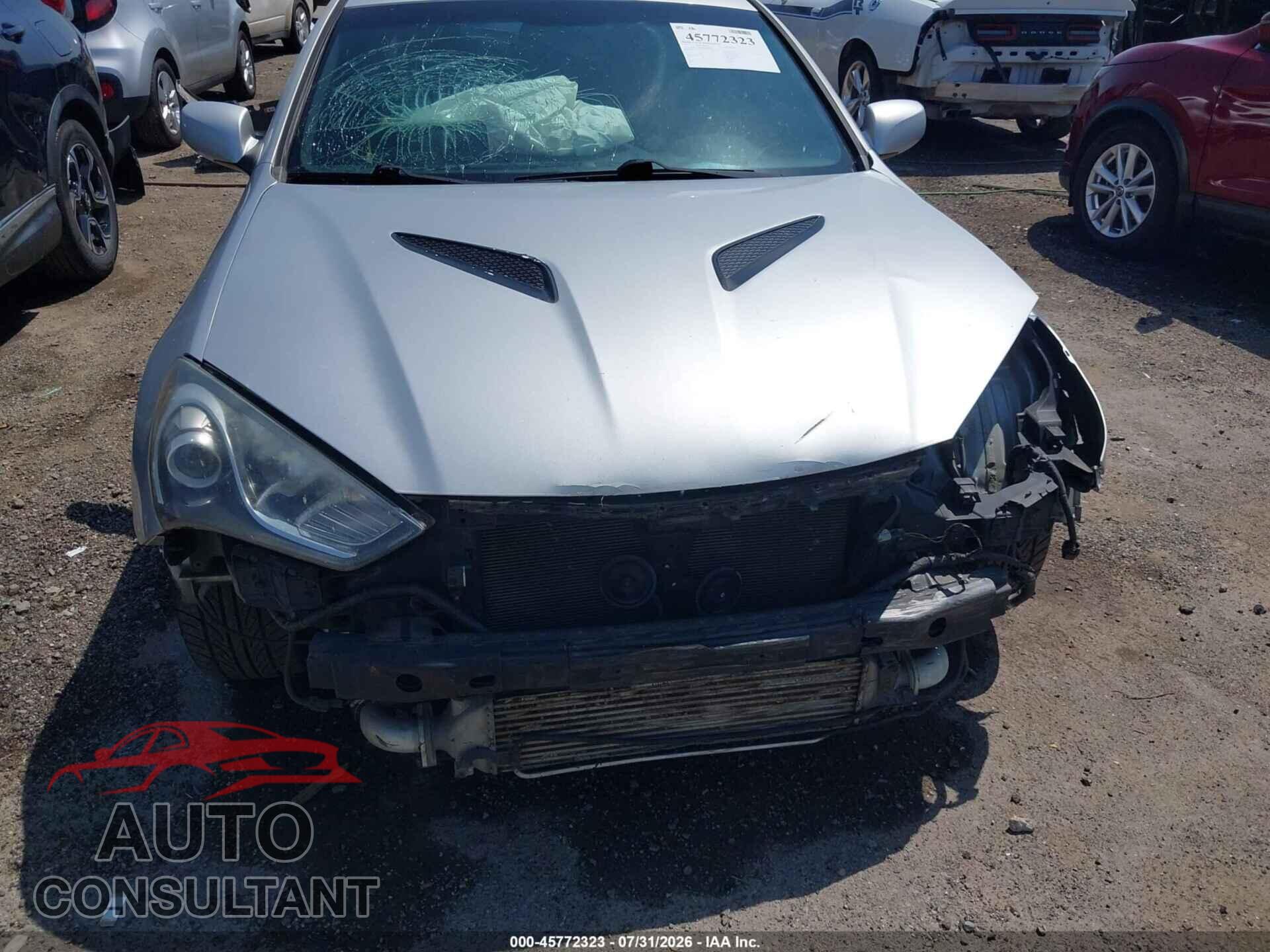 HYUNDAI GENESIS 2013 - KMHHT6KD9DU090160