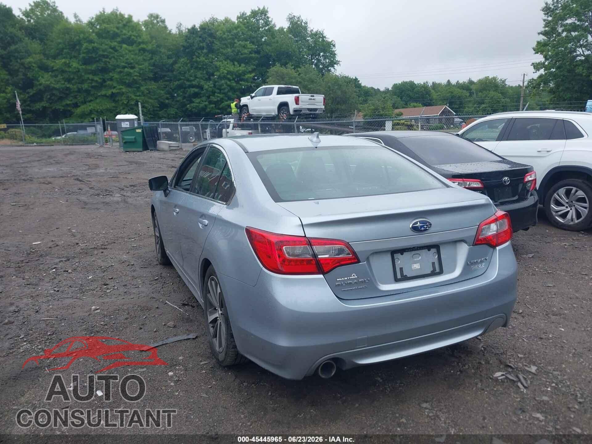 SUBARU LEGACY 2017 - 4S3BNAK60H3045290