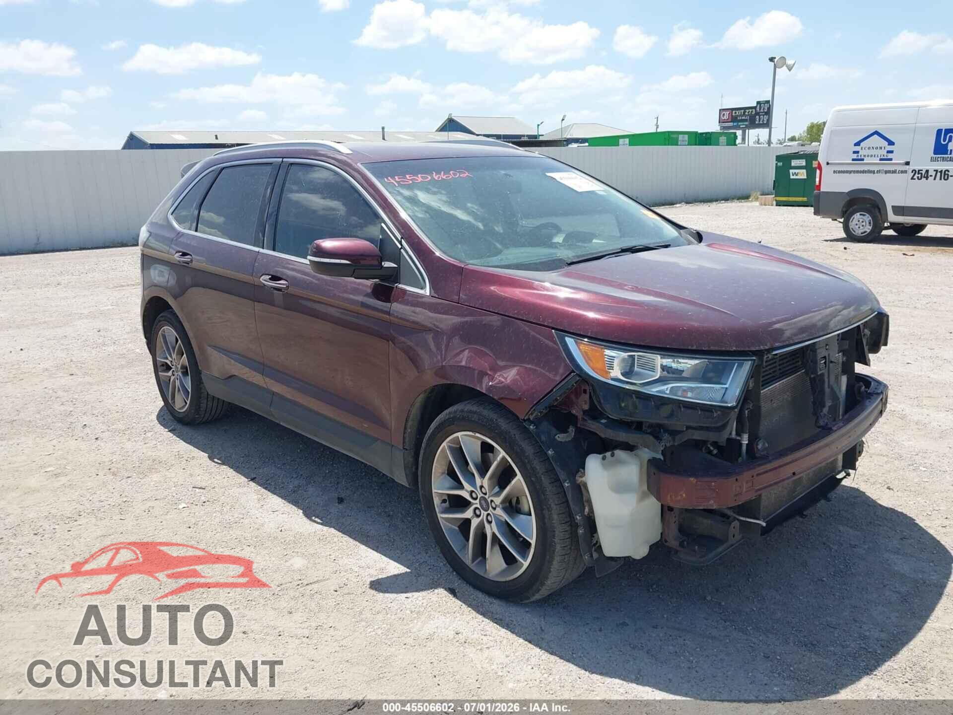 FORD EDGE 2017 - 2FMPK3K87HBC09089