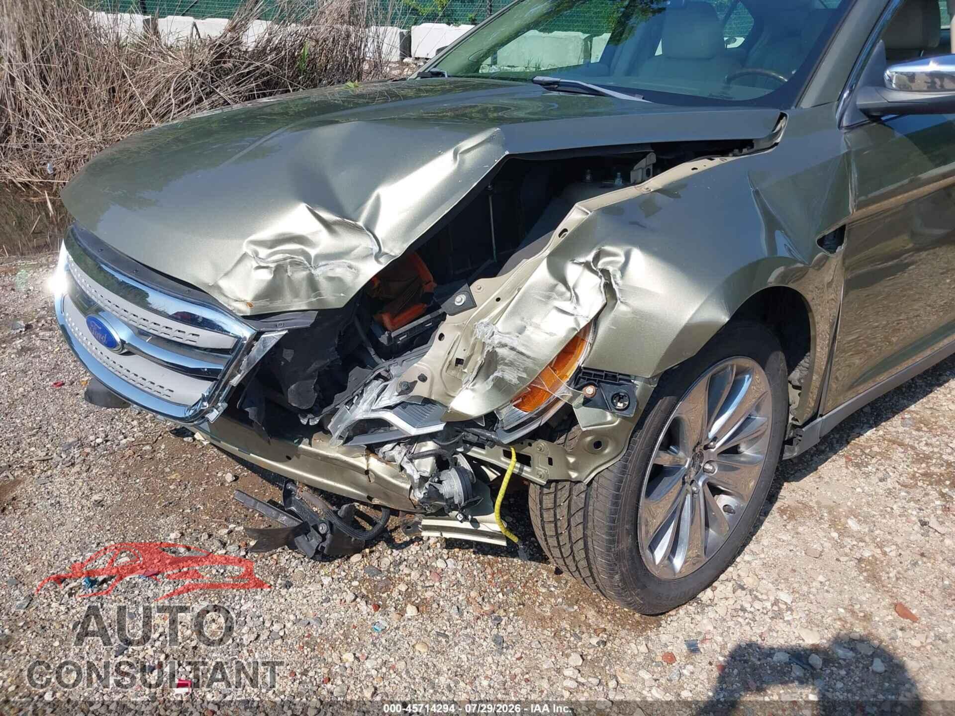 FORD TAURUS 2012 - 1FAHP2JW4CG113660