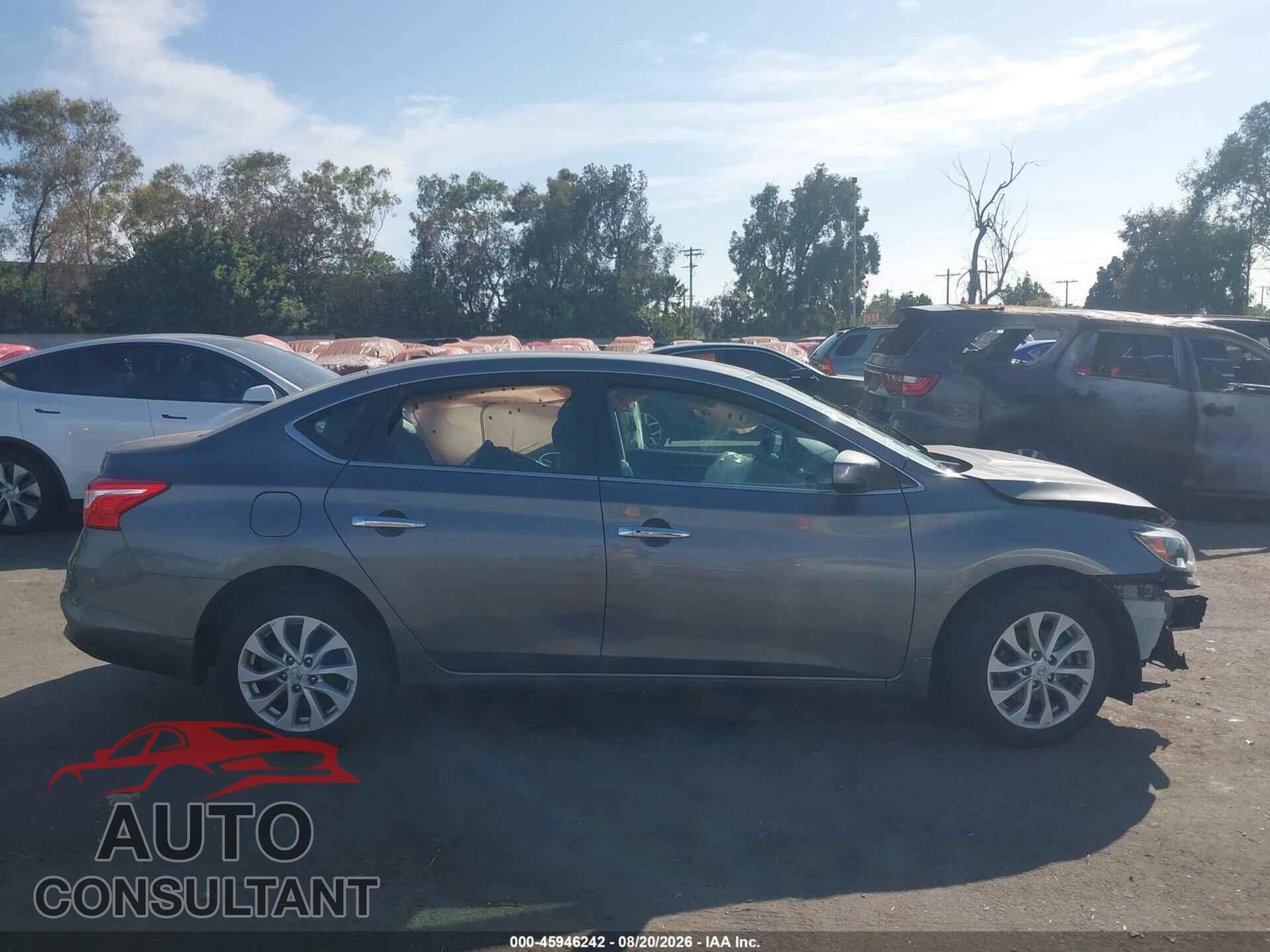 NISSAN SENTRA 2019 - 3N1AB7AP1KY419554
