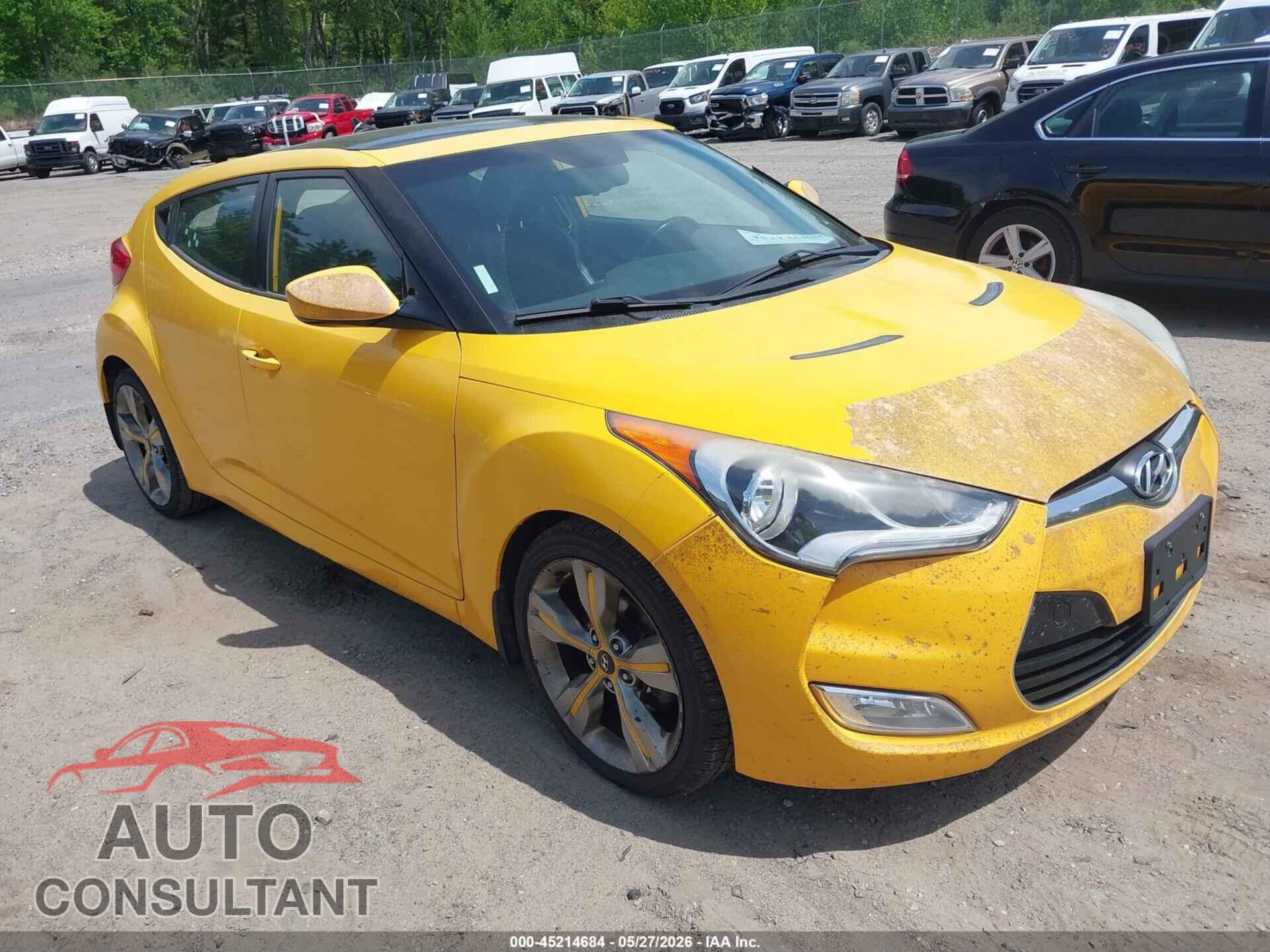 HYUNDAI VELOSTER 2014 - KMHTC6AD2EU196902