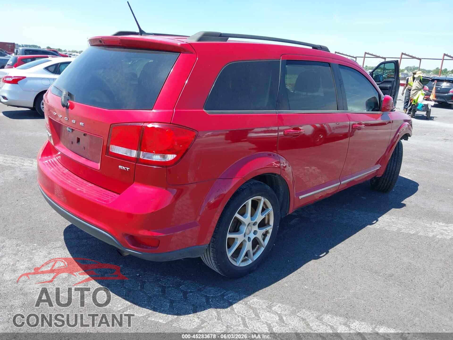 DODGE JOURNEY 2013 - 3C4PDCBB8DT564376